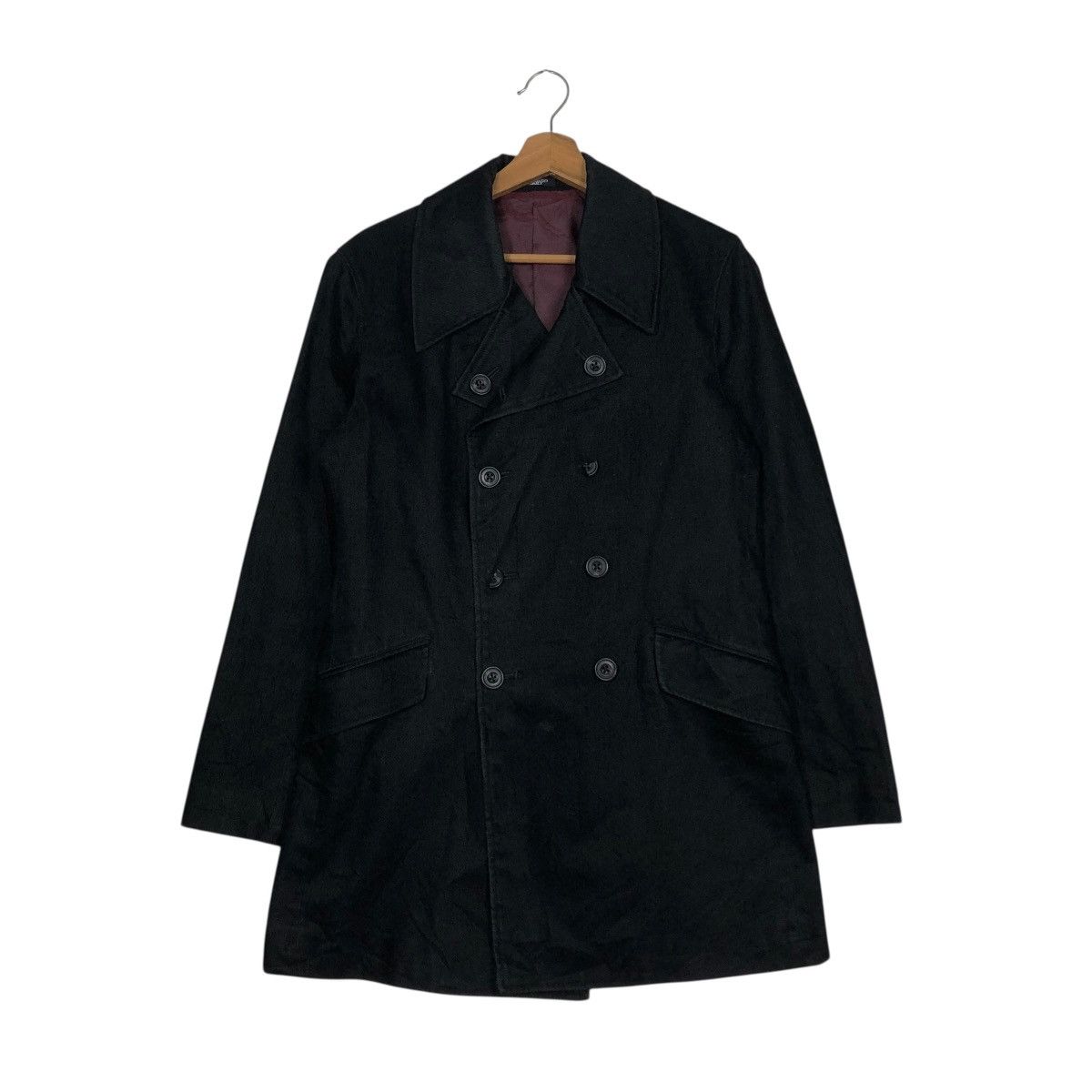 Tornado Mart 🔥VINTAGE CHORE WORK BIKER JACKET DOUBLE COLLAR TORNADO MART Size US M / EU 48-50 / 2 - 3 Thumbnail