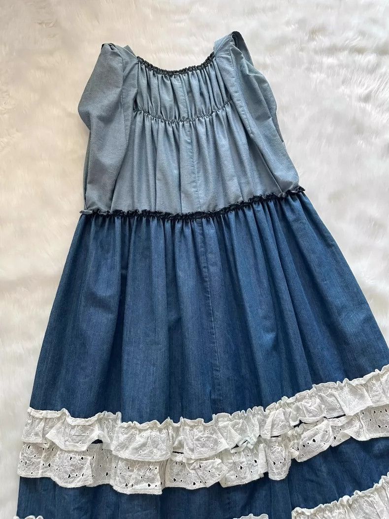 Comme des Garcons Comme Des Garcons Denim Dress Size M / US 6-8 / IT 42-44 - 6 Thumbnail