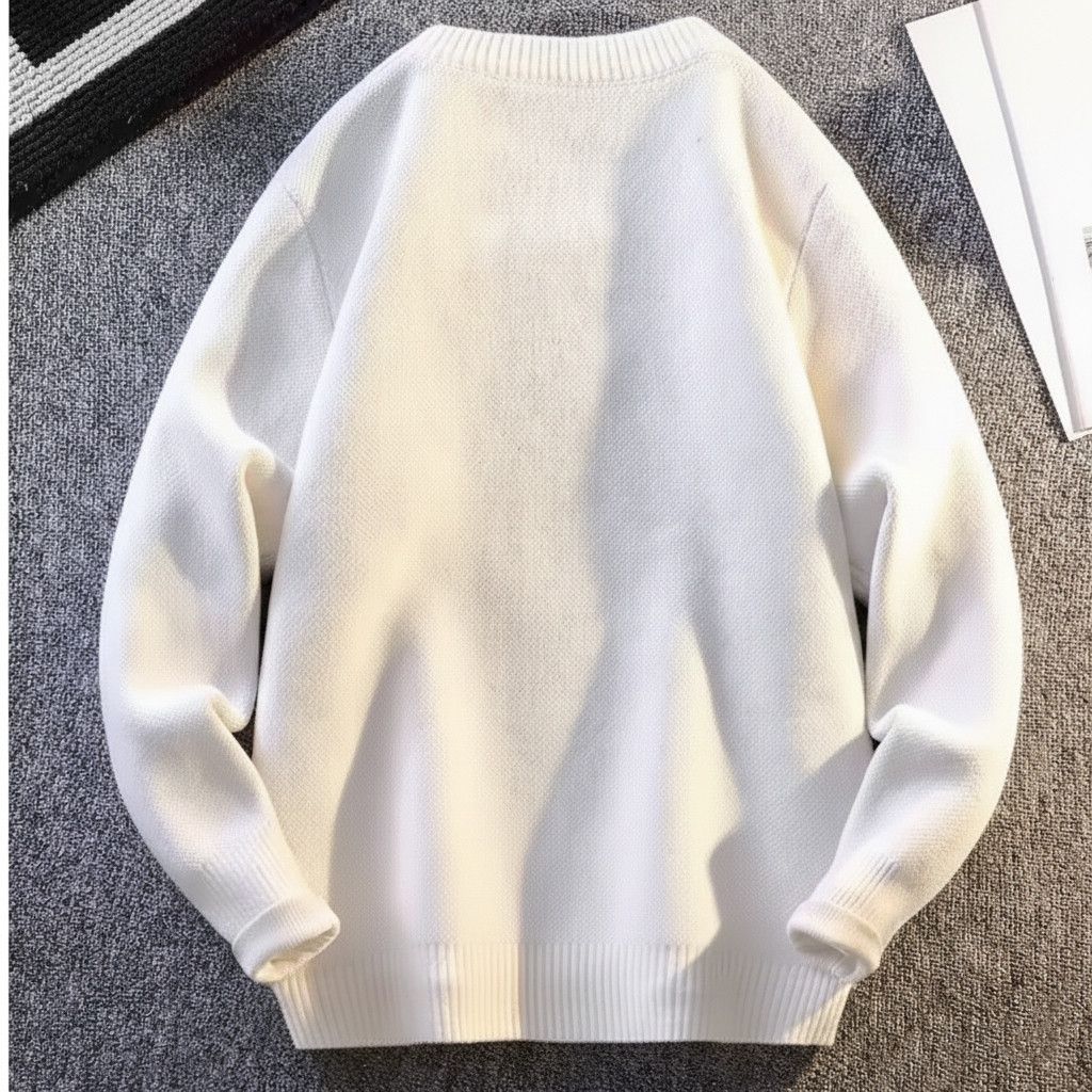 Other Streetwear Retro Y2K Butterfly Graffiti Jacquard Knitwear Size US XL / EU 56 / 4 - 3 Thumbnail