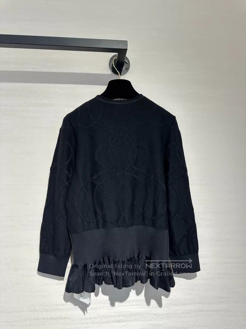 Hermes Hermes 25 Fall/Winter Women's Jacquard Lace Long Sleeve Ca Size XS / US 0-2 / IT 36-38 - 4 Thumbnail