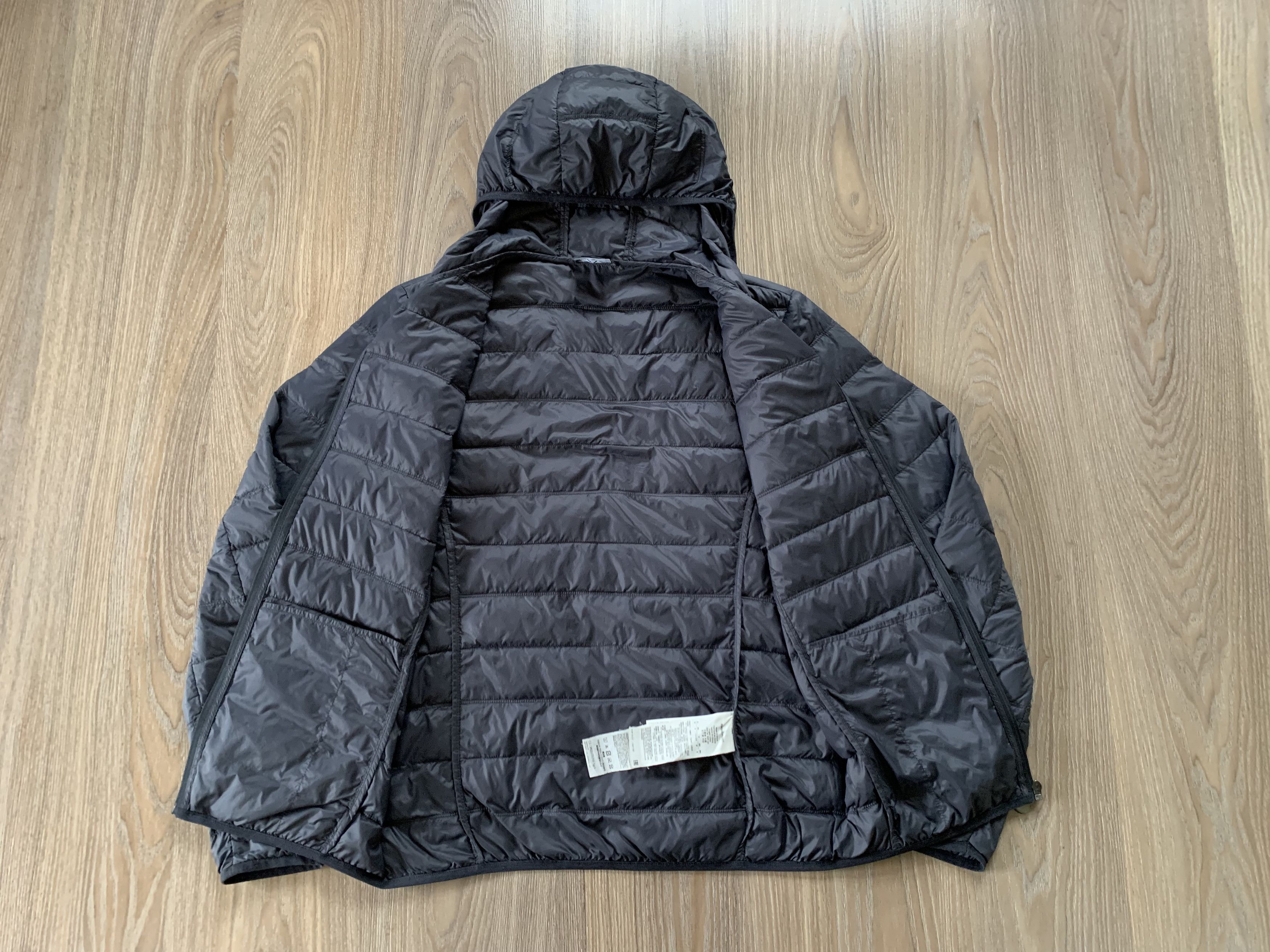 Armani × Armani Exchange Armani Exchange Light Down Quilted Hooded Jacket Size US M / EU 48-50 / 2 - 4 Thumbnail