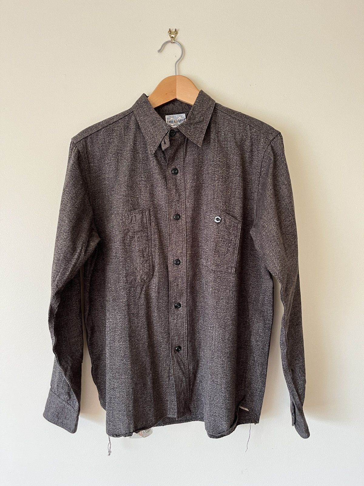 The Real McCoy's The Real McCoy 8 Hour Union Twist Chambray Work Shirt ...