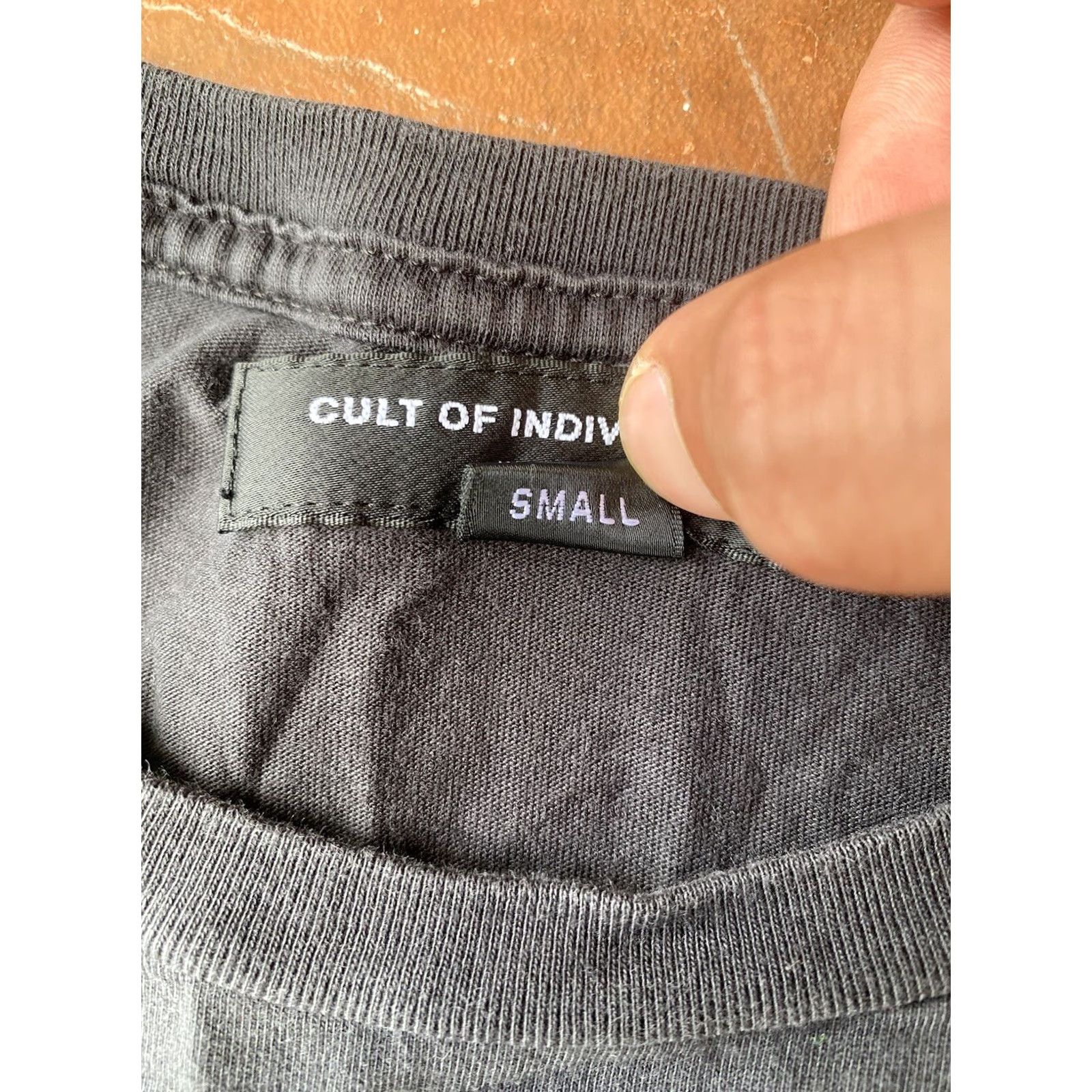 Cult Of Individuality VINTAGE Cult of Individuality Baso Art Graphic T-Shirt Small Black Size US S / EU 44-46 / 1 - 3 Thumbnail