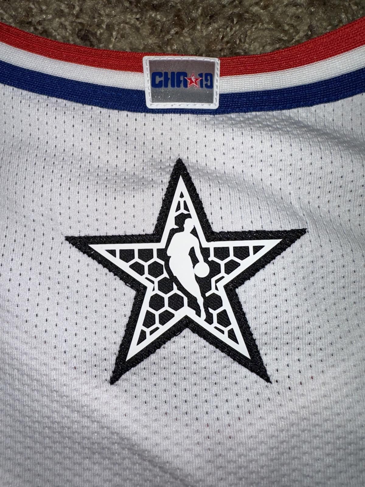 Designer 2019 NBA All-Star Game Lebron Team Vaporknit White Jersey Blank NEW 44 +4L Size US XL / EU 56 / 4 - 10 Thumbnail