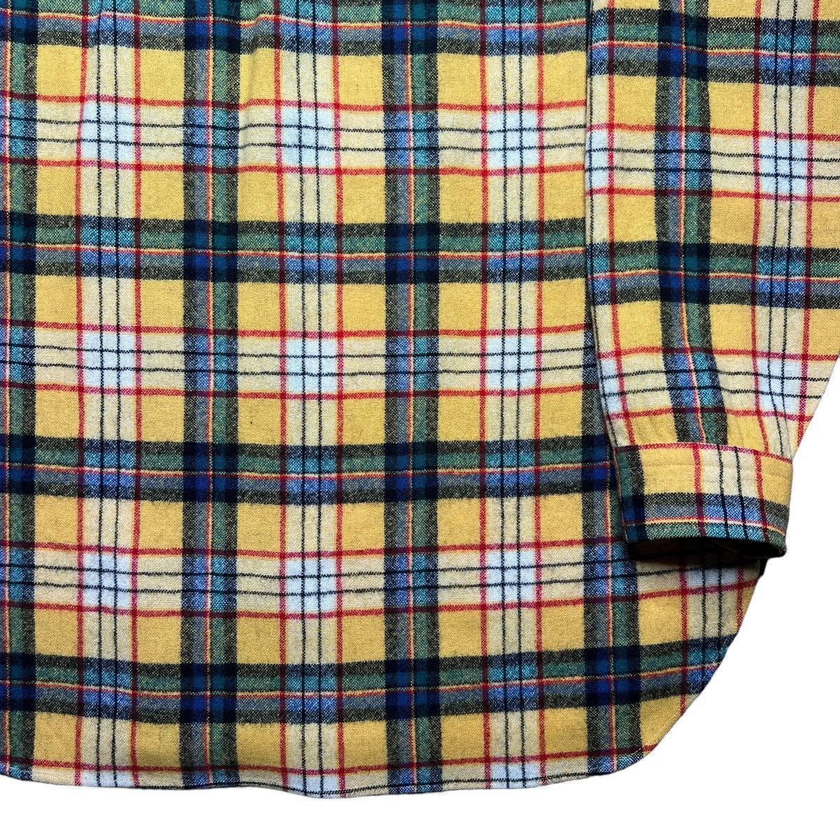Pendleton × Vintage Vintage Pendleton Plaid Yellow Wool Board Button Up Shirt Size US L / EU 52-54 / 3 - 18 Thumbnail