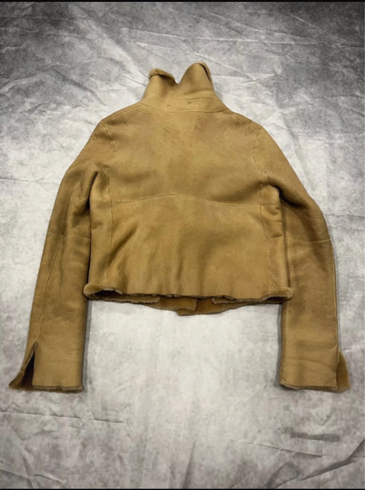Issey Miyake Issey Miyake Shearling Leather Jacket Vintage Avant Garde Size M / US 6-8 / IT 42-44 - 12 Thumbnail