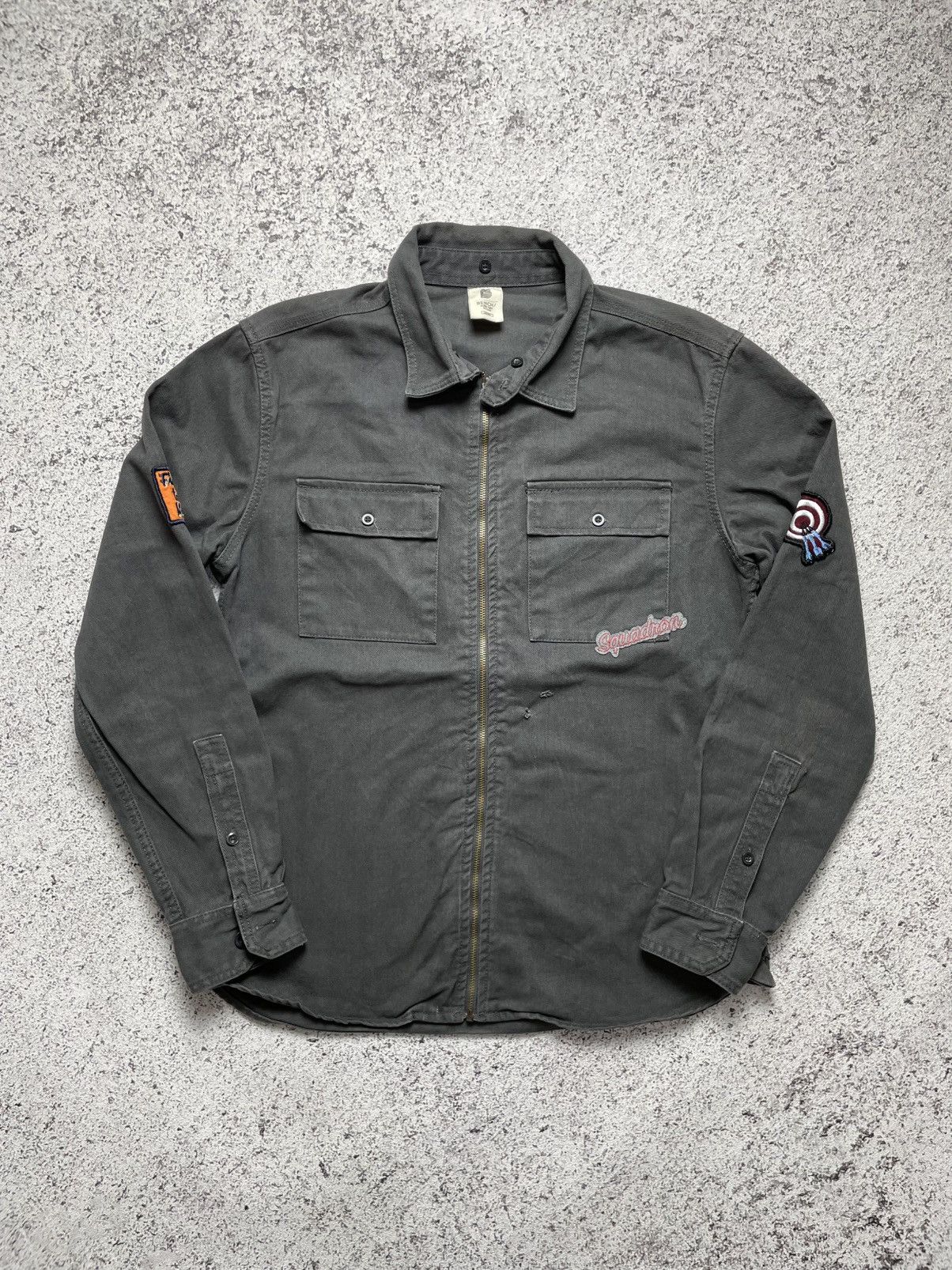 Bench 2000s Bench - Vespa Work Jacket Double Pocket Overshirt Size US L / EU 52-54 / 3 - 1 Thumbnail