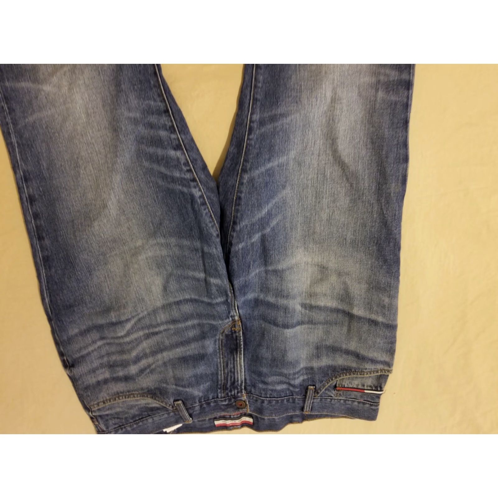 Tommy Hilfiger Tommy Hilfiger Jeans Mens 40x32 Slim Straight Denim Blue Slimming 40x32 Regular Mens Jeans Size US 40 / EU 56 - 4 Thumbnail