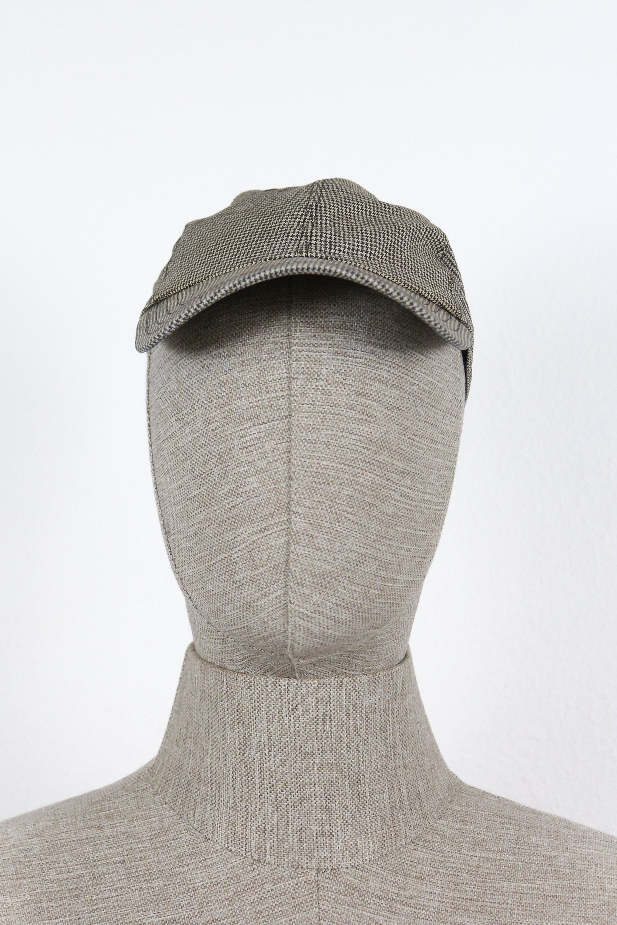 A.P.C. A.P.C. Houndstooth Knit Baseball Cap Hat Size ONE SIZE - 2 Thumbnail