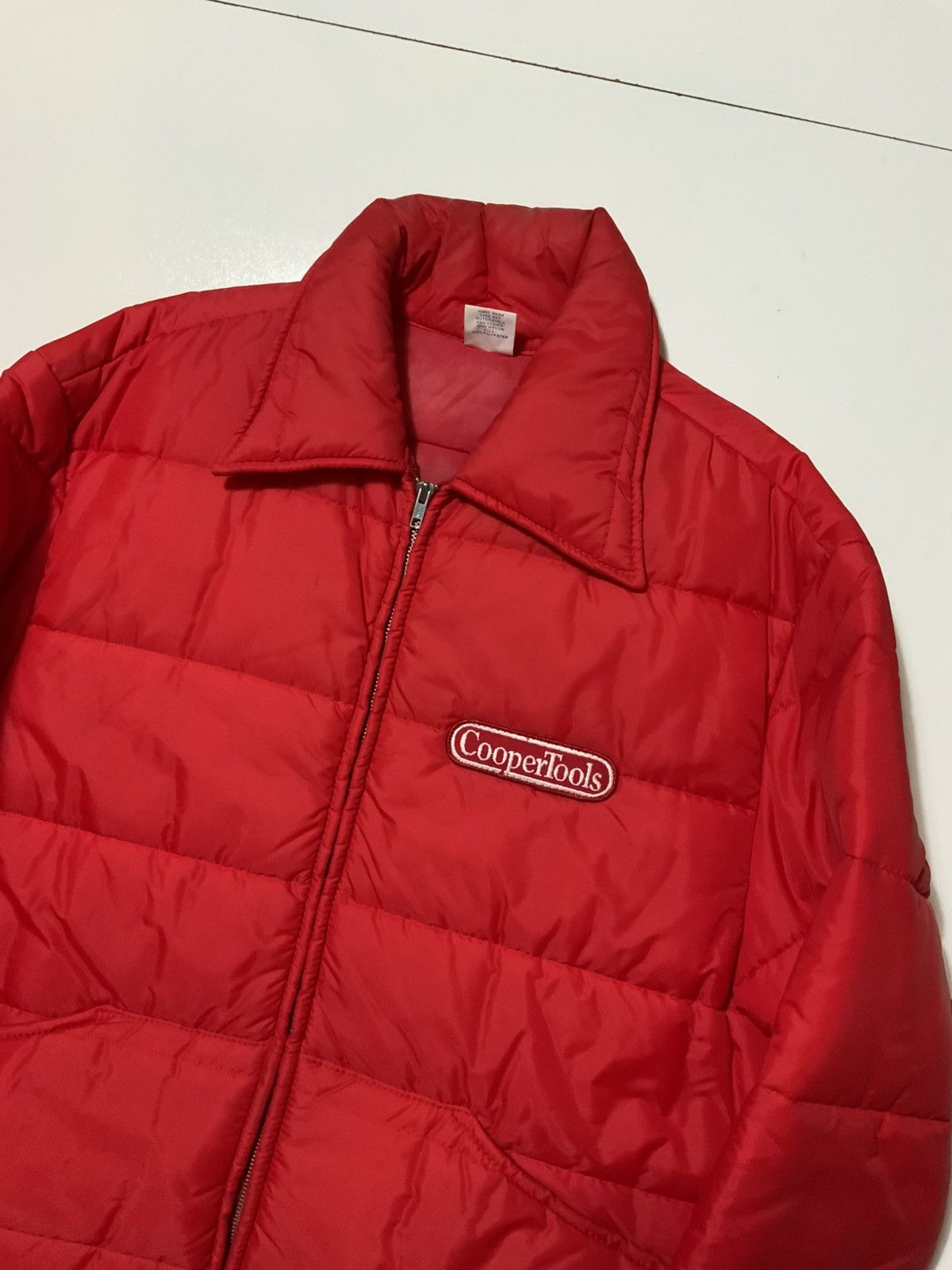 Vintage Vintage 70s Cap N Jac Cooper Tools Quilted Zip Puffer Jacket Size US XL / EU 56 / 4 - 3 Thumbnail