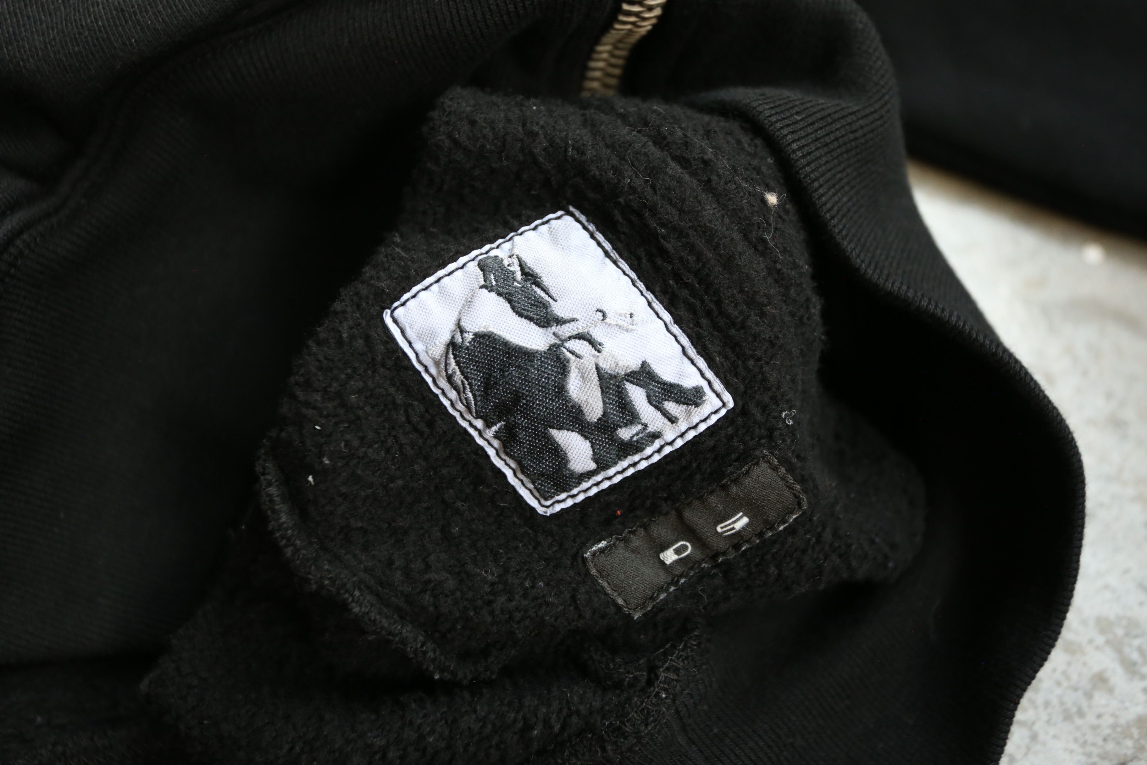 Rick Owens Drkshdw Rick Owens DRKSHDW - S/S 16 - Patch Jason Zip-Up Hoodie Size US L / EU 52-54 / 3 - 5 Thumbnail