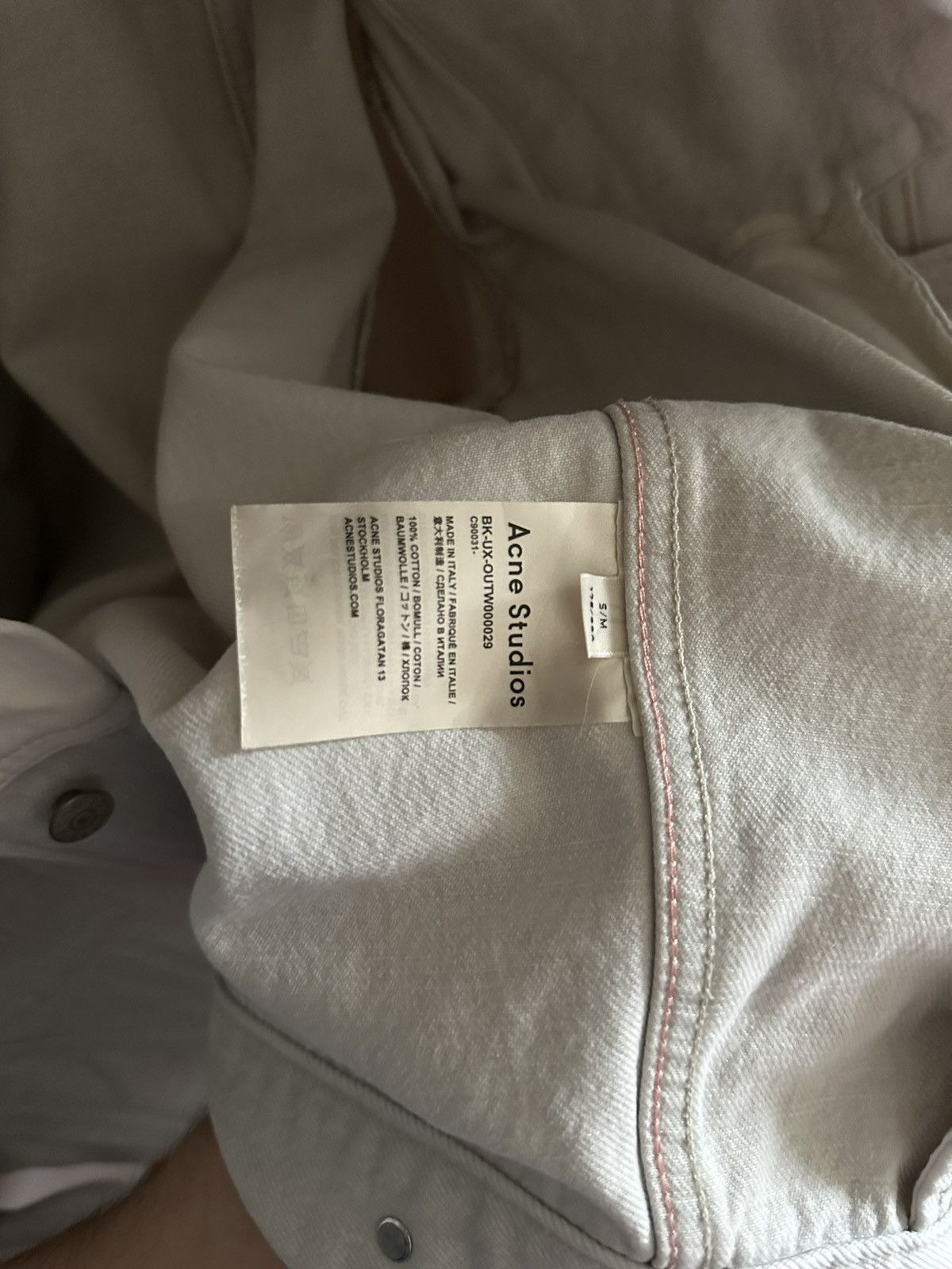Acne Studios Acne Studios Denim Jacket Size US M / EU 48-50 / 2 - 5 Thumbnail