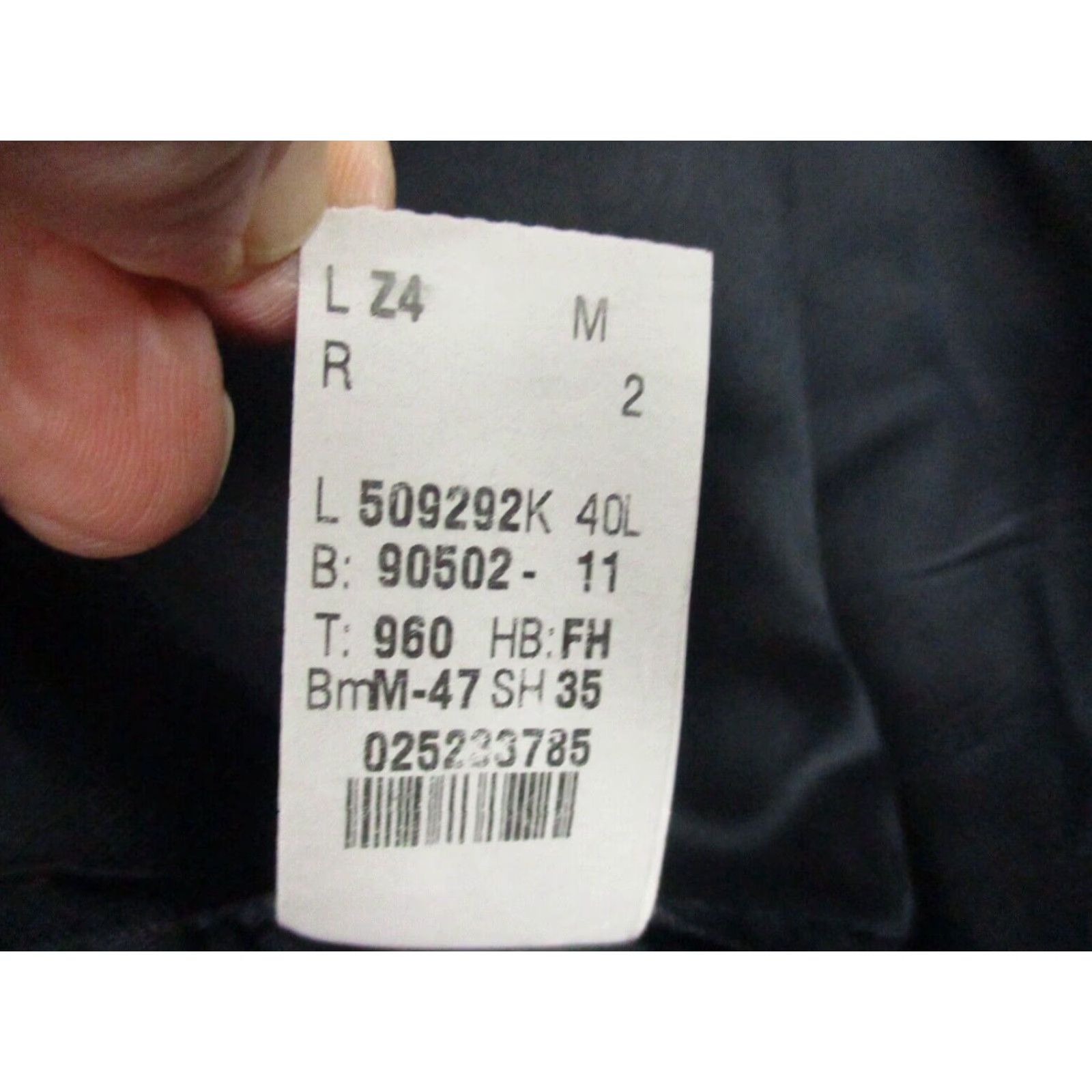 Ralph Lauren Lauren Ralph Lauren Blazer Men 40L Wool Cashmere Sport Coat Jacket Black Size 40R - 4 Thumbnail