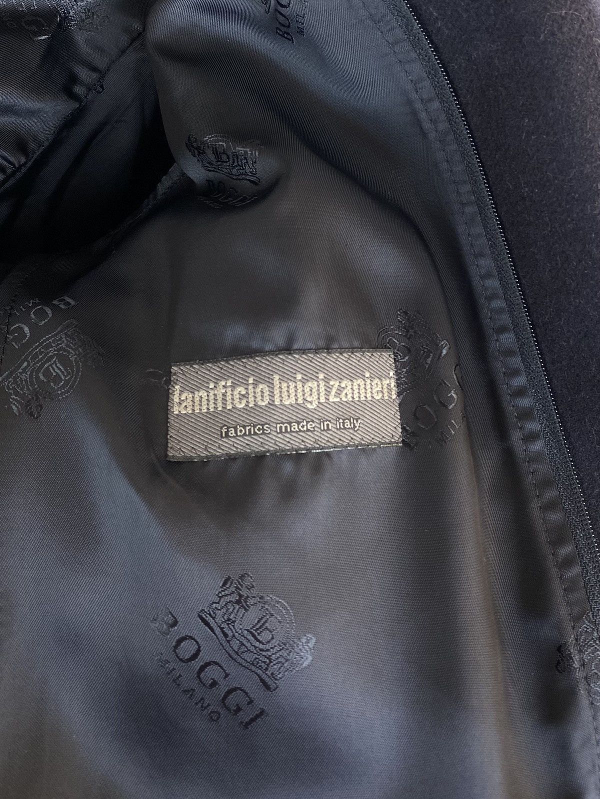 Boggi Boggi Milano 2 in 1 Insulated Navy Wool Coat Size US M / EU 48-50 / 2 - 17 Thumbnail