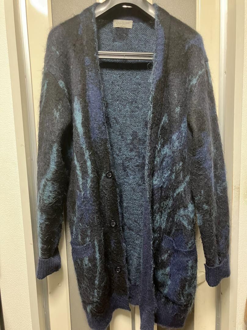 Yohji Yamamoto Yohji Yamamoto pour homme 15AW marble cardigan Size US L / EU 52-54 / 3 - 2 Thumbnail