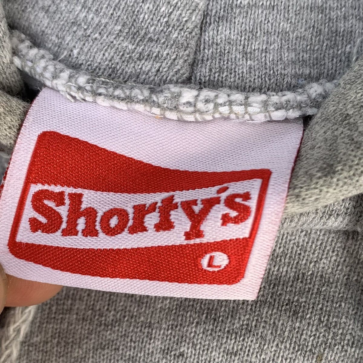 Shorty's Skateboards Rare! Vintage 90s Shortys Skateboard Hoodie Size US L / EU 52-54 / 3 - 10 Thumbnail