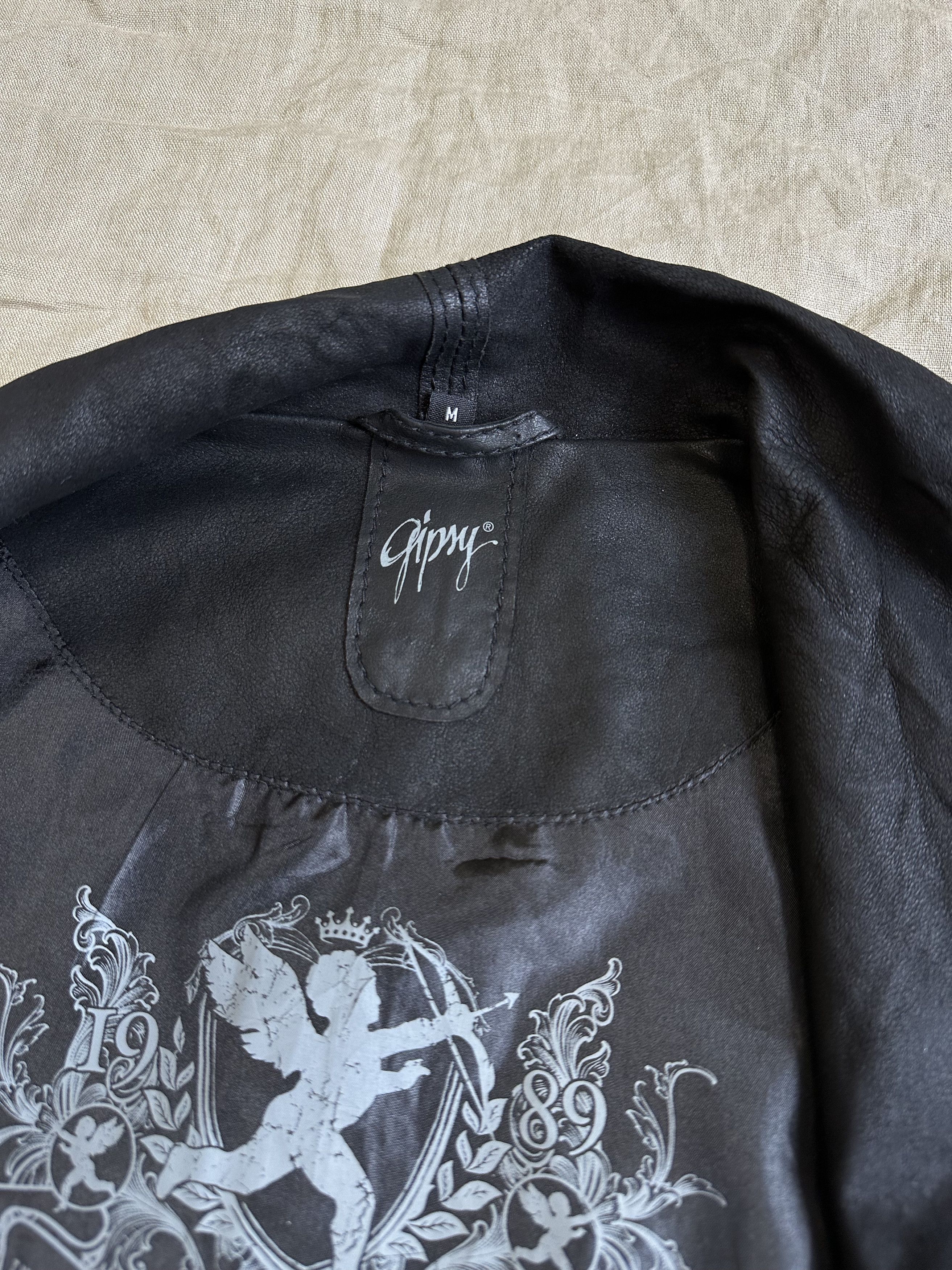 Gypsy Gipsy Vintage y2k Leather Jacket 6354AC Size M / US 6-8 / IT 42-44 - 2 Thumbnail