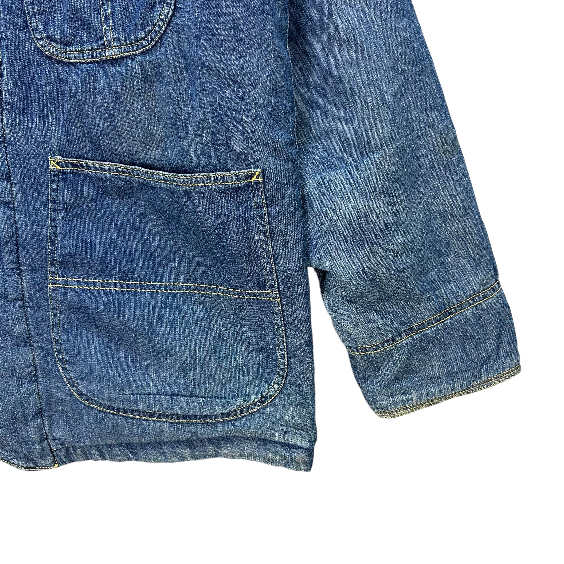 Vintage ALBEMARLE STYLISH GARMENT PERSON DENIM CHORE JACKET 7522-151 Size US M / EU 48-50 / 2 - 7 Thumbnail