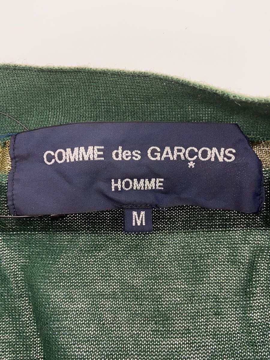 Comme des Garcons × Comme des Garcons Homme Striped Linen Knit Cardigan Size US M / EU 48-50 / 2 - 4 Thumbnail