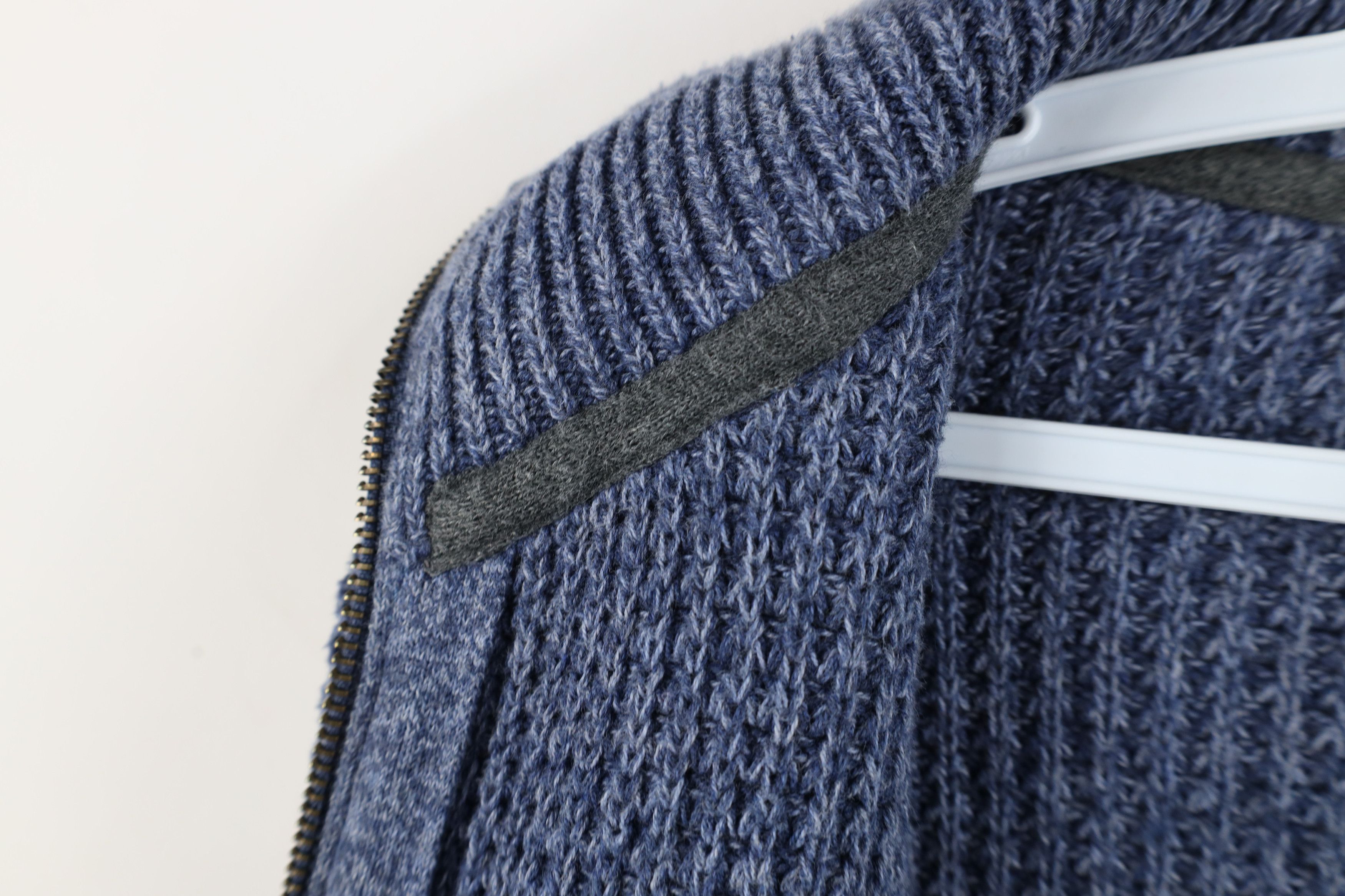 L.L. Bean Vintage LL Bean Cotton Chunky Ribbed Knit Full Zip Sweater Size US M / EU 48-50 / 2 - 10 Thumbnail