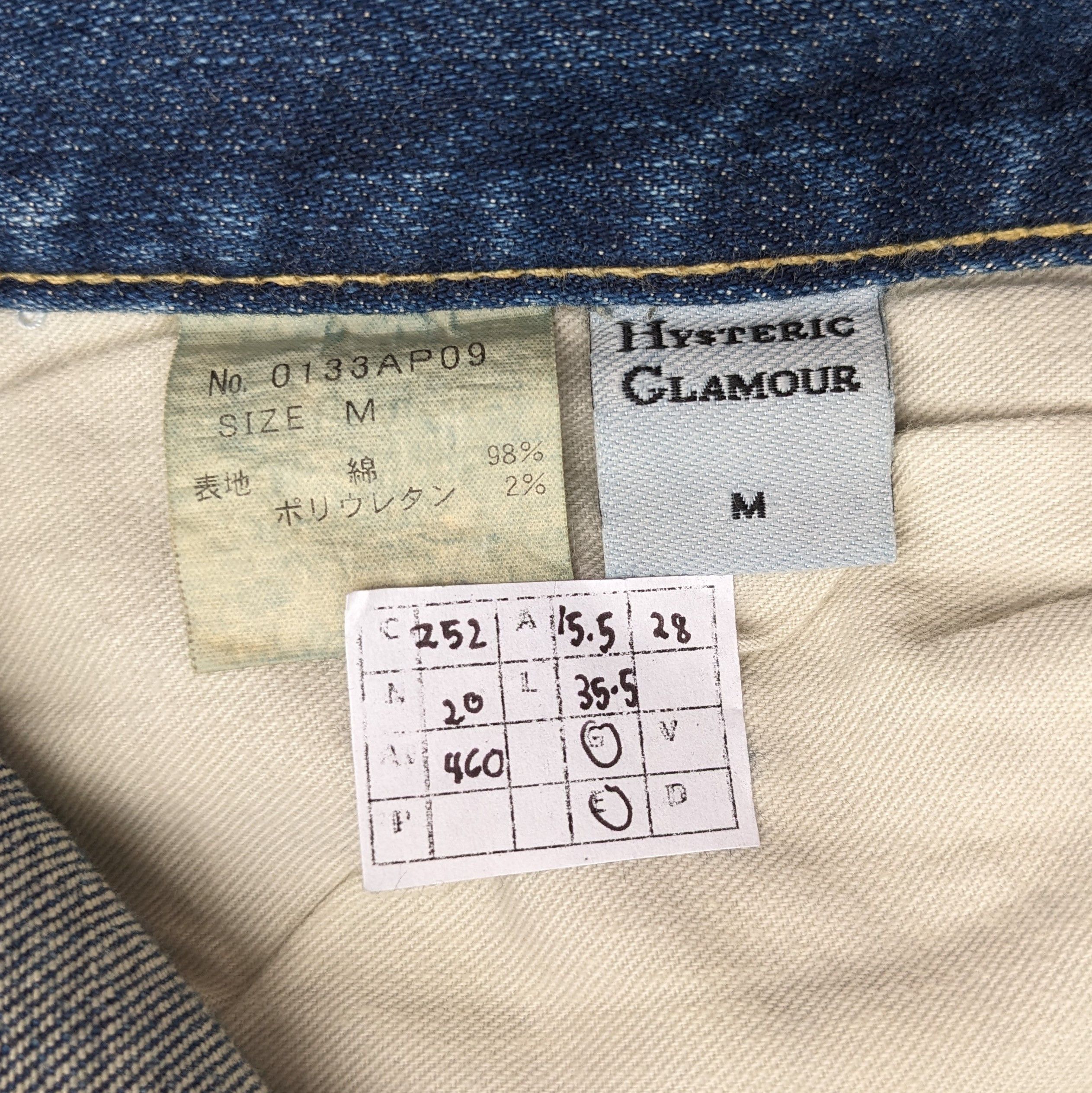 Hysteric Glamour Vintage Hysteric Glamour Japanese Fashion Brand Jeans Size US 31 - 10 Thumbnail
