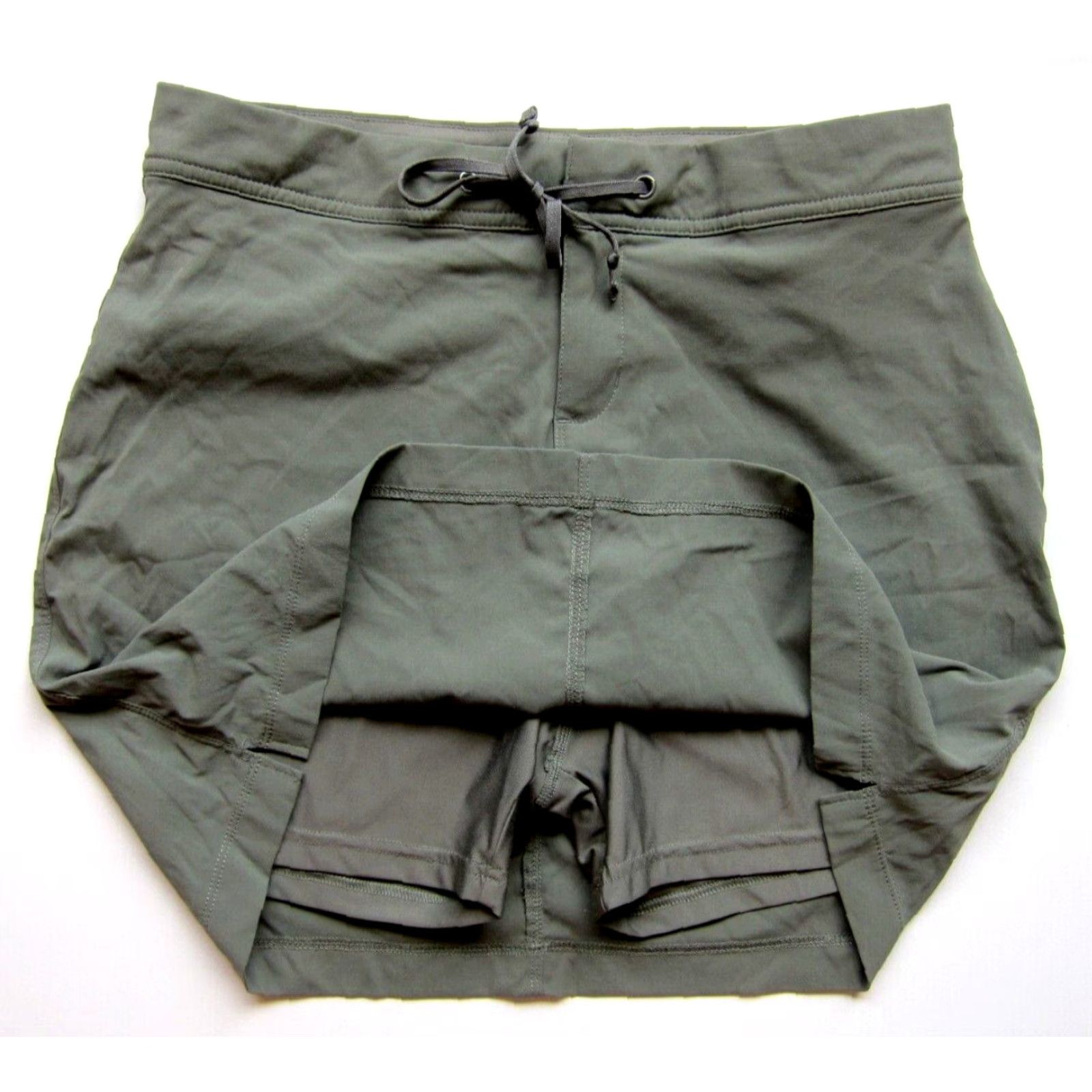 Olive Columbia Olive Green Stretch Built In Shorts Active Golf Skirt Skort Women 8 Size 30" / US 8 / IT 44 - 5 Thumbnail