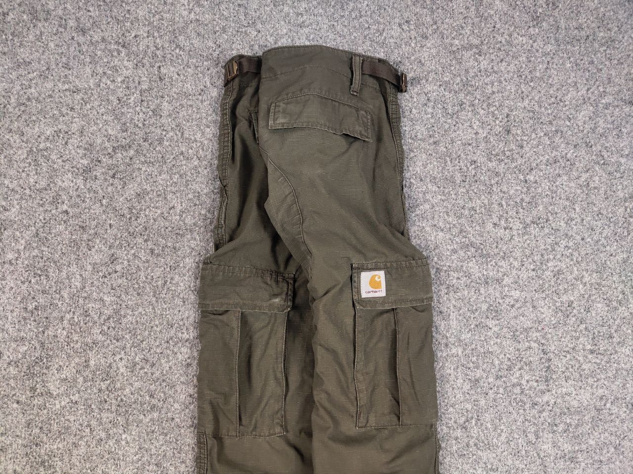 Carhartt Vintage 90's Carhartt aviation Ripstop Green Cargo Pants Size US 31 - 6 Thumbnail