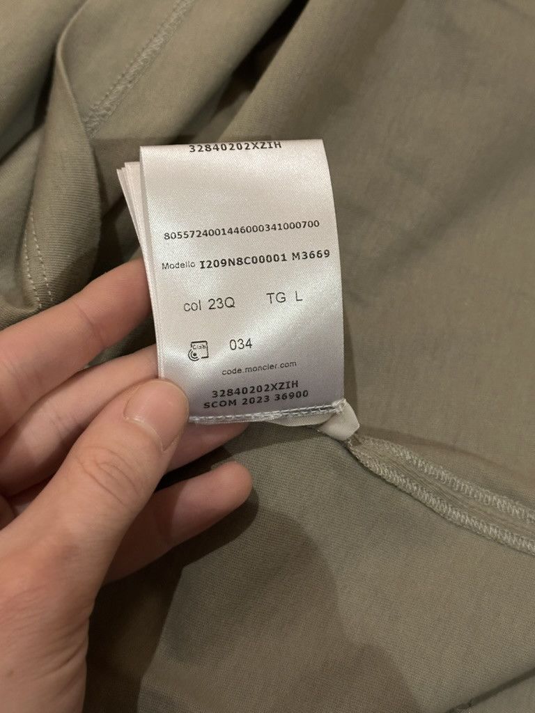 Moncler × Rick Owens Rick Owens x Moncler logo Tee Size US L / EU 52-54 / 3 - 9 Thumbnail