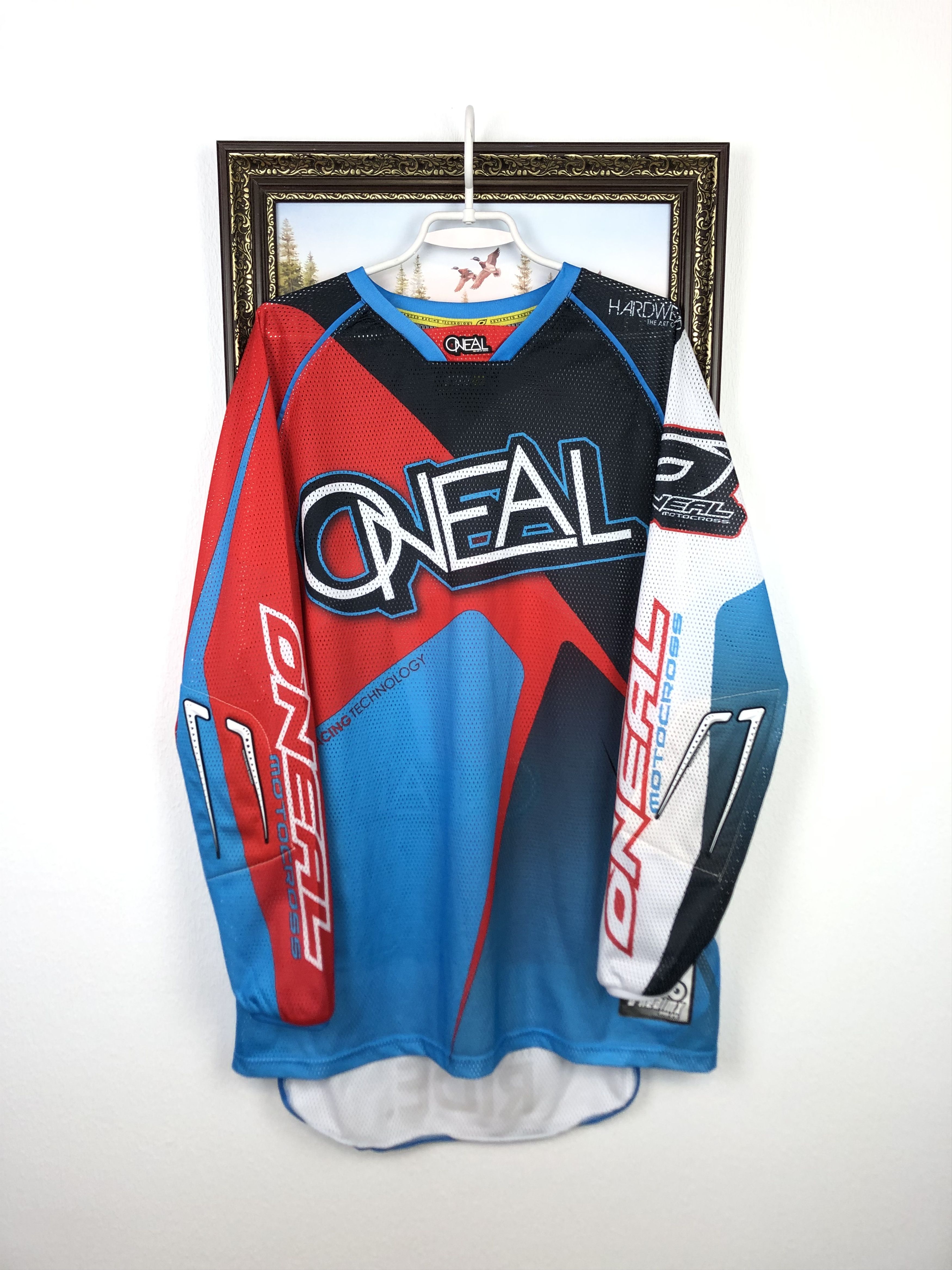 Vintage O'Neal Motocross Jersey Racing Lightweight Mesh Tee Jersey Size US L / EU 52-54 / 3 - 1 Thumbnail