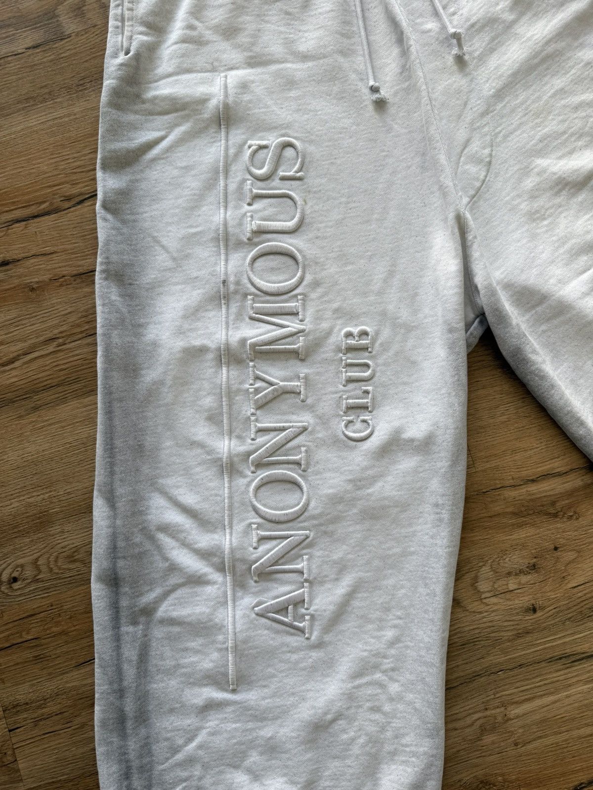Anonymous Club Shayne Oliver Group Anonymous Club Sweatpants – Dirty White Size US 32 / EU 48 - 5 Thumbnail