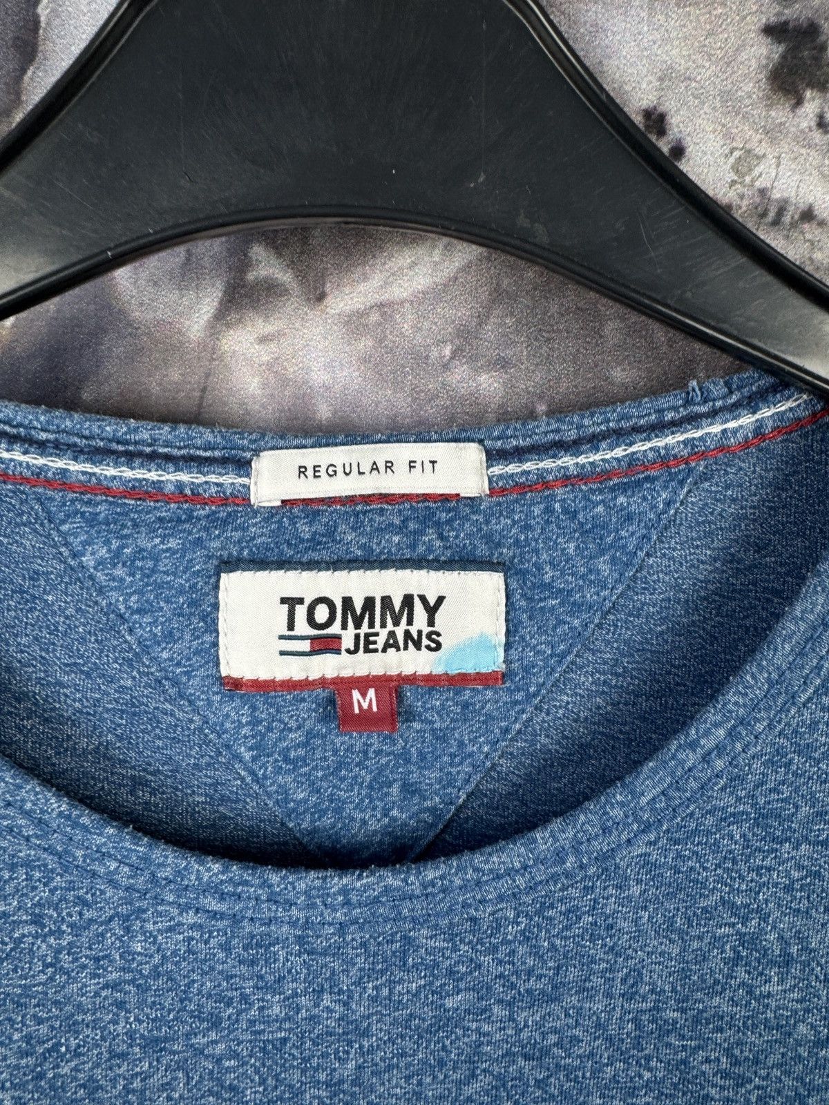 Tommy Hilfiger Tommy Hilfiger Jeans T-Shirt Blue Short Sleeve Crew Neck Size US M / EU 48-50 / 2 - 6 Thumbnail