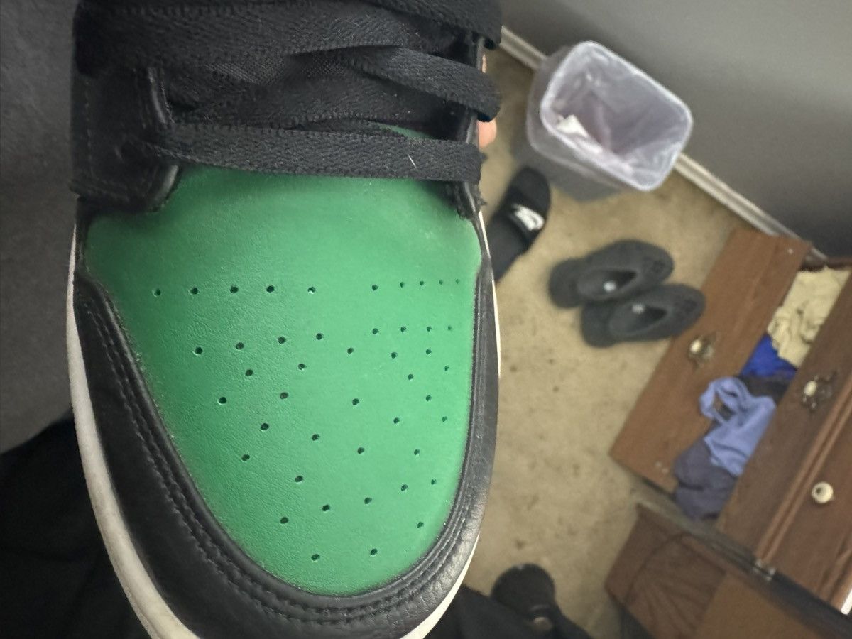 Jordan Brand Jordan 1 Pine Retro Green Toe Mid Size US 12 / EU 45 - 4 Thumbnail