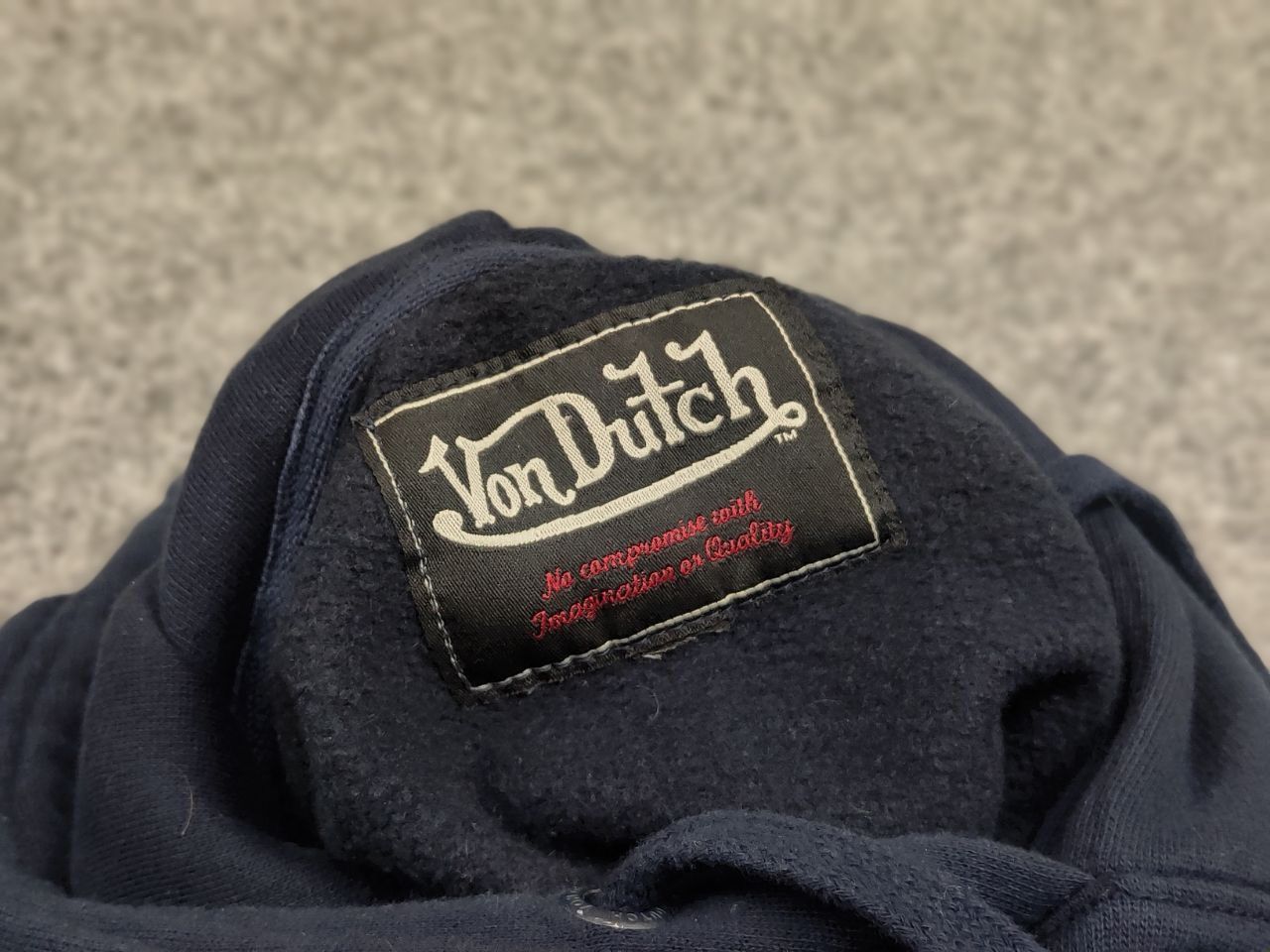 Vintage Vintage Von Dutch logo Blue Hoodie Y2K Style Size US S / EU 44-46 / 1 - 17 Thumbnail