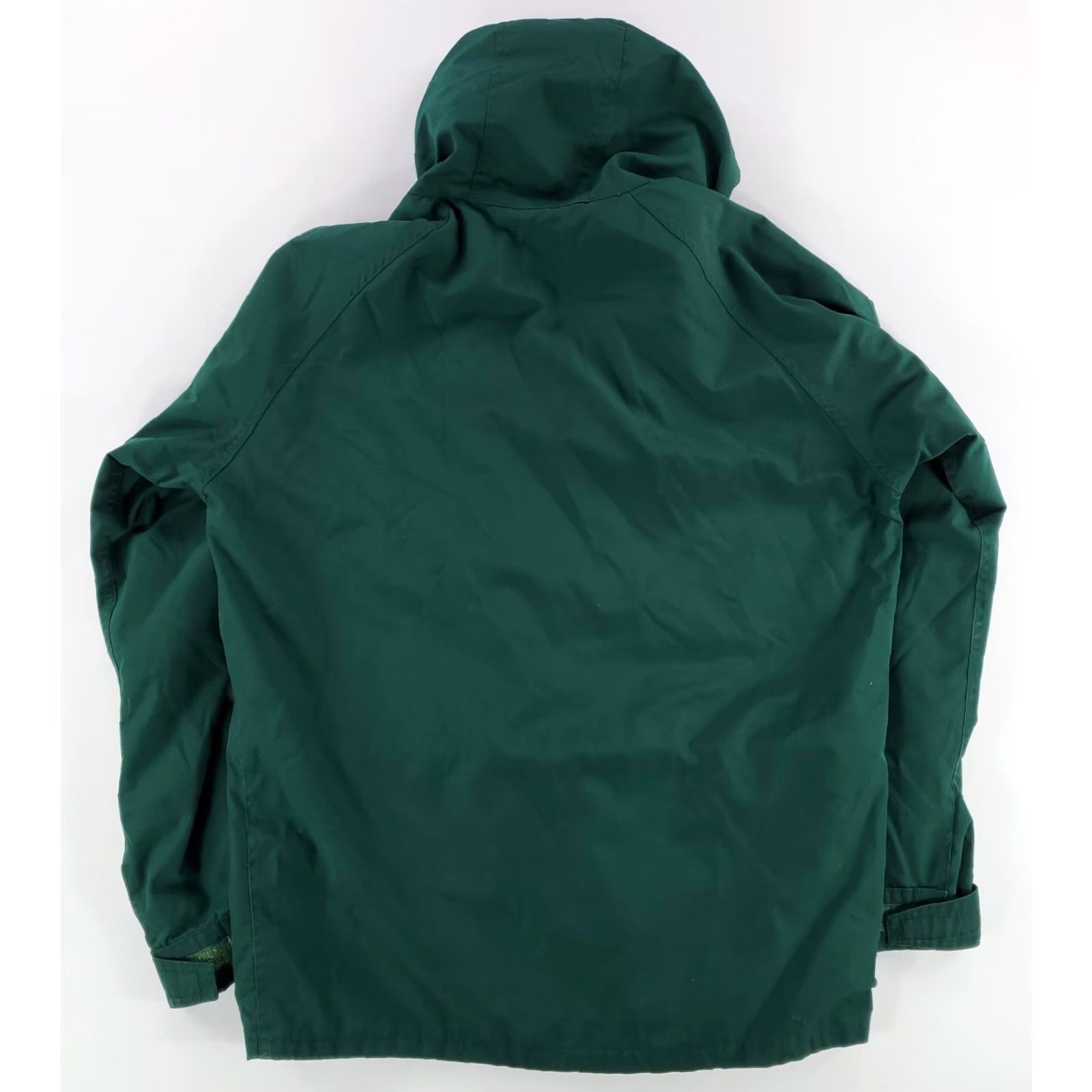 Camel VINTAGE Camel 3-in-1 Jacket Shell Green Mens M Hooded VTG 80s 90s Wool Lined Shell Only Jacket Size US M / EU 48-50 / 2 - 6 Thumbnail