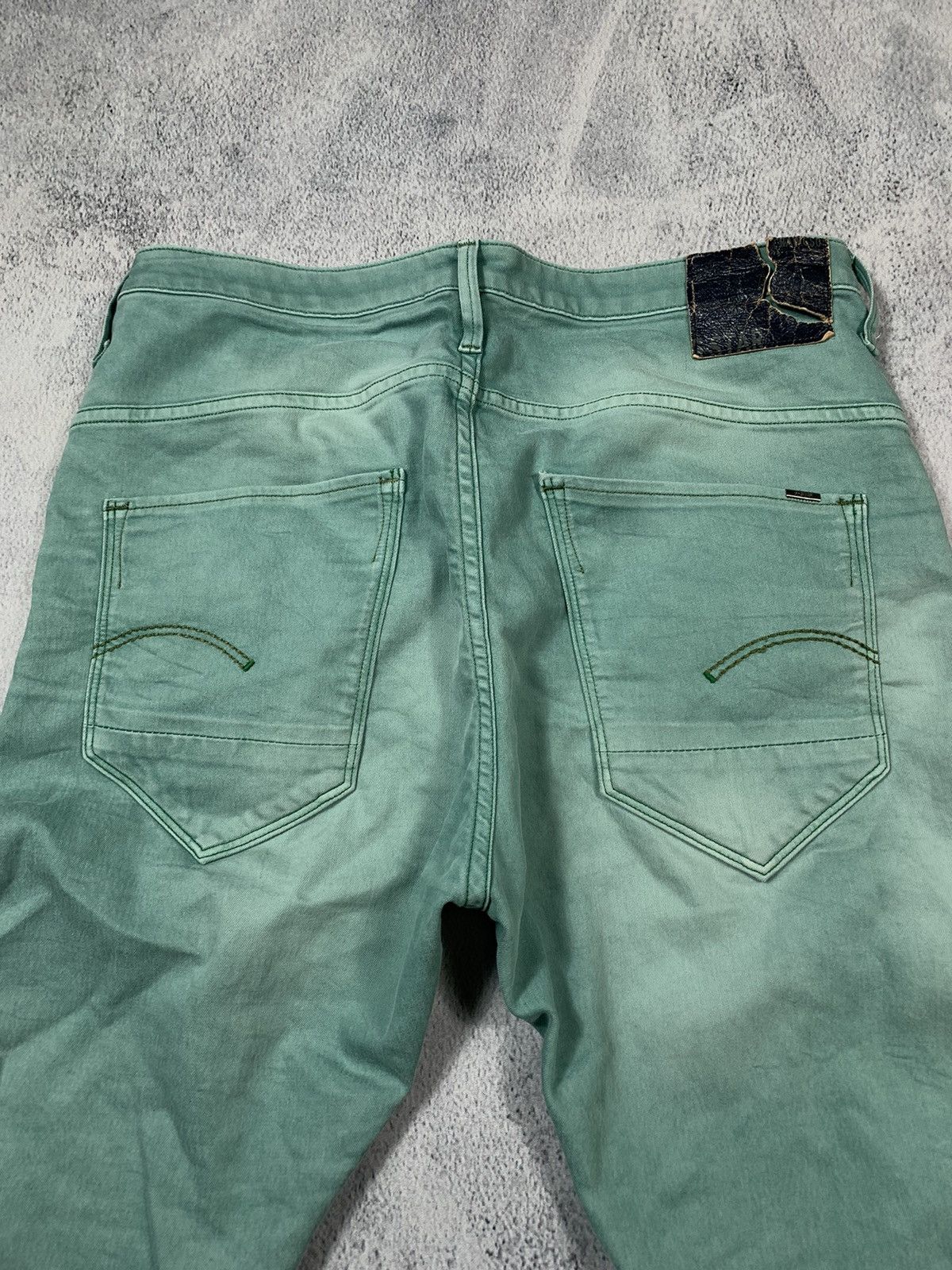 G-Star × Vintage Vintage G-star RAW 3D tapered faded denim jeans size 28 Size 28" / US 6 / IT 42 - 10 Thumbnail