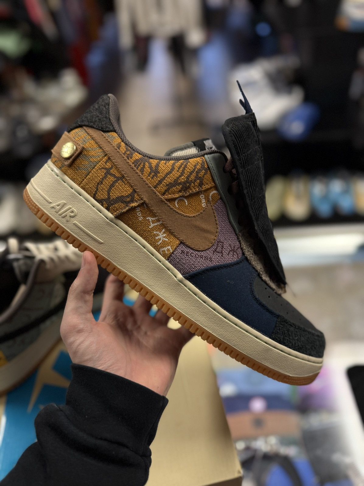 Nike Nike Travis Scott Air Force (CN2405-900) Size 14 🧼 Size US 14 / EU 47 - 5 Thumbnail