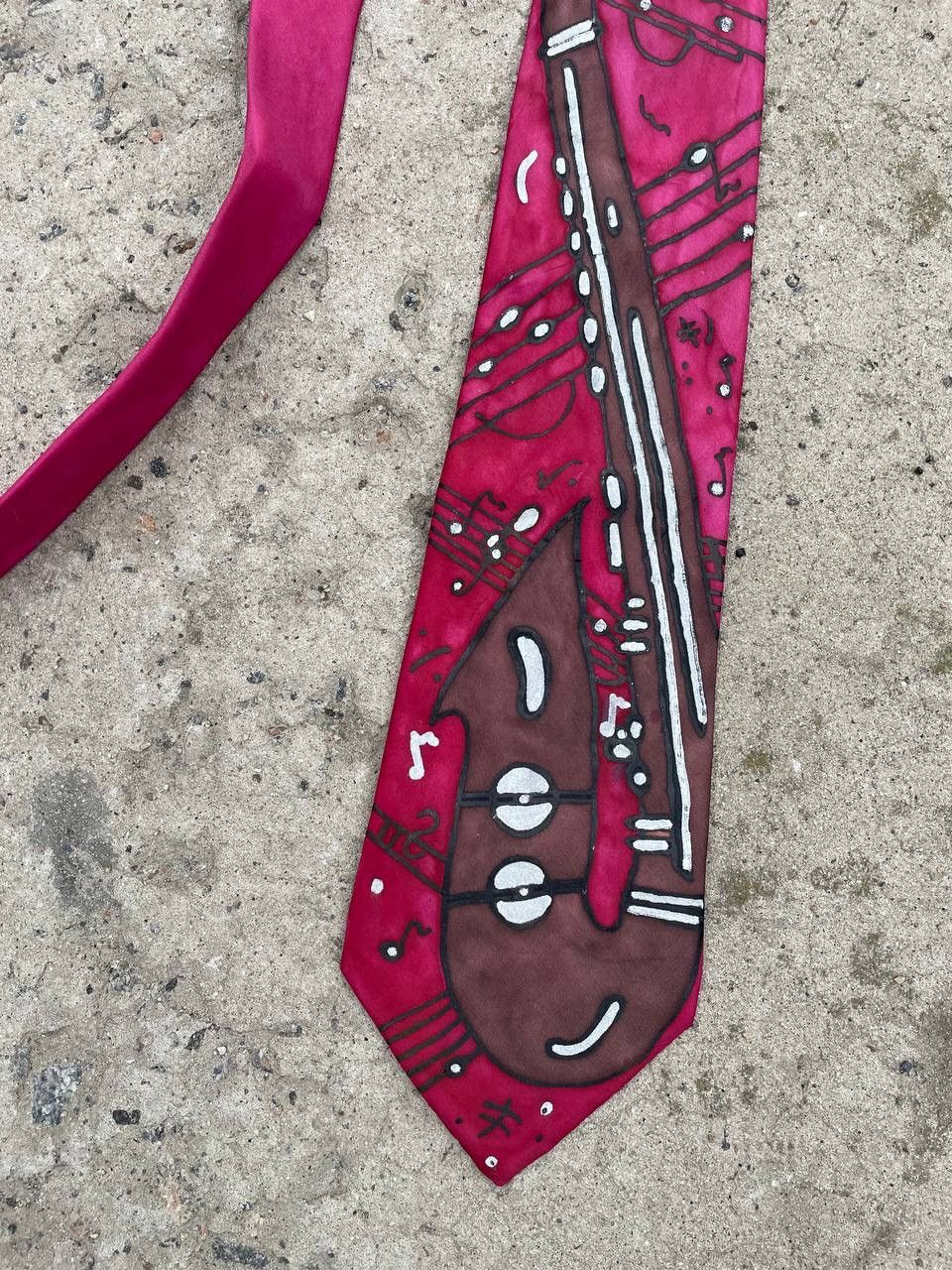 If Six Was Nine Vintage Trumpet Tie Silk Old Money Custom Made In China Size ONE SIZE - 3 Thumbnail