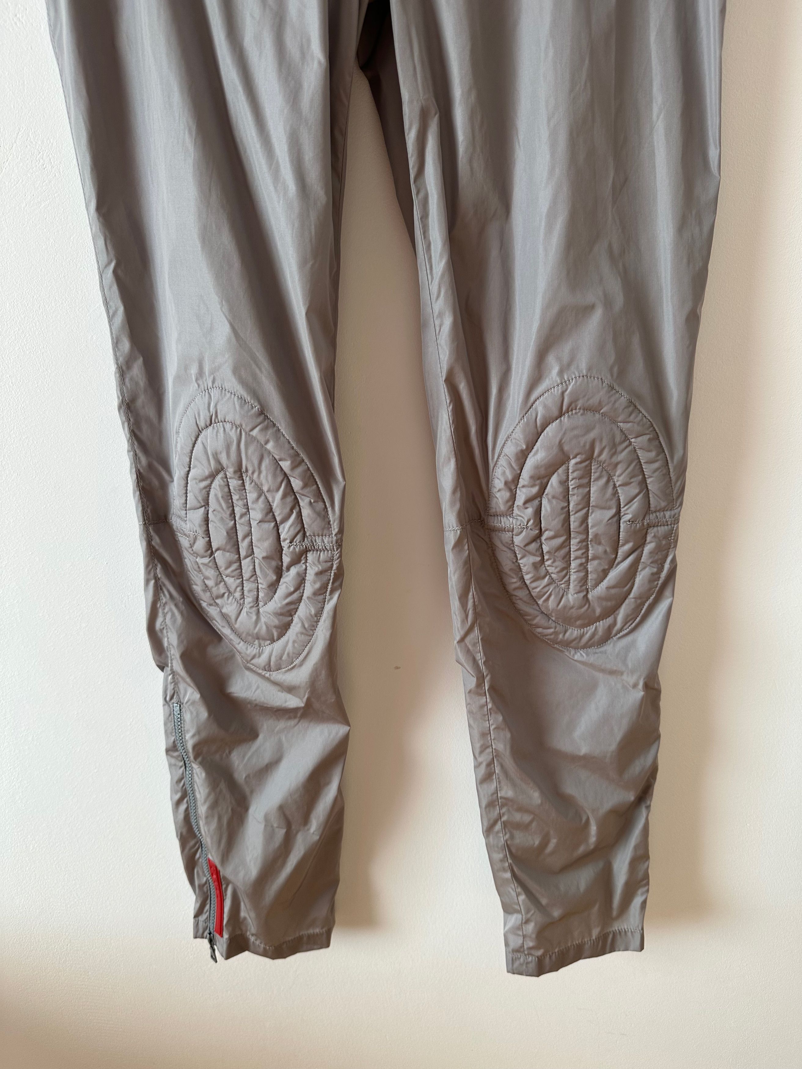 Prada 00's Prada LInea Rossa nylon pants light knee pads tech Size 28" / US 6 / IT 42 - 3 Thumbnail