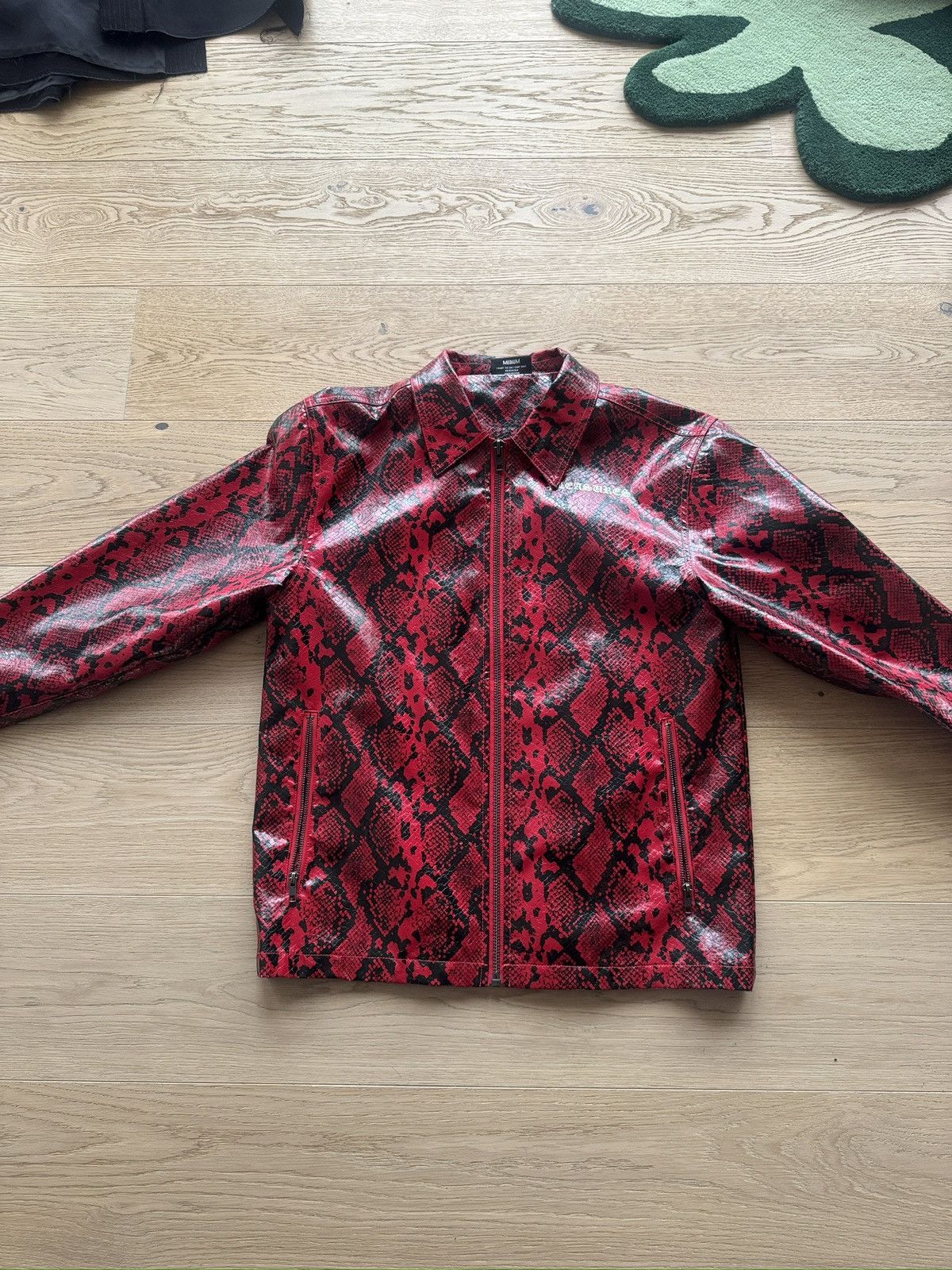 Pleasures Pleasures Faux Leather Jacket Size US M / EU 48-50 / 2 - 1 Thumbnail
