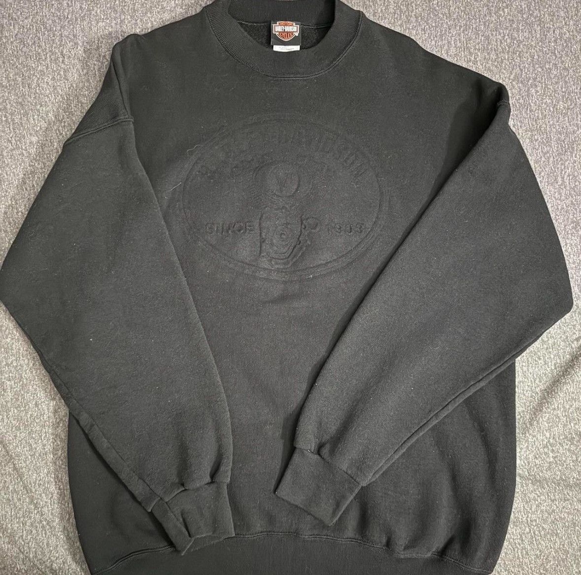 Harley Davidson Black Harley Davidson Engine 3D print sweatshirt Size US XL / EU 56 / 4 - 1 Thumbnail