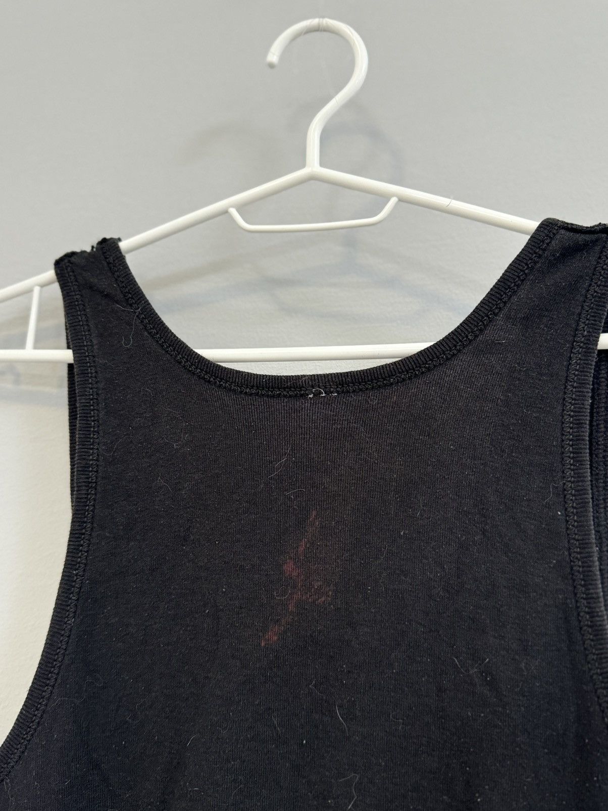 Vintage vintage essential knit mesh tank top avant garde waffle Size US S / EU 44-46 / 1 - 4 Thumbnail