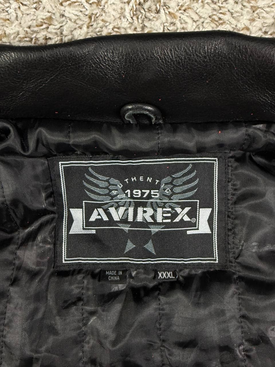 Avirex Vintage Avirex King Casino All Leather Stadium Bomber Jacket Size US XXL / EU 58 / 5 - 17 Thumbnail