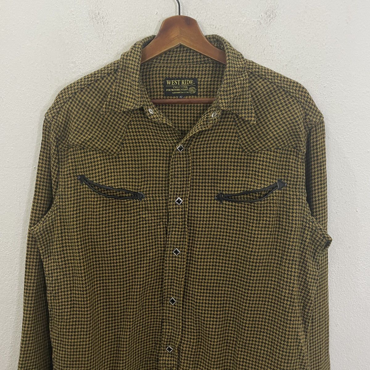 Vintage × WEST RIDE Vintage Westride Button Ups Tee Size US M / EU 48-50 / 2 - 4 Thumbnail