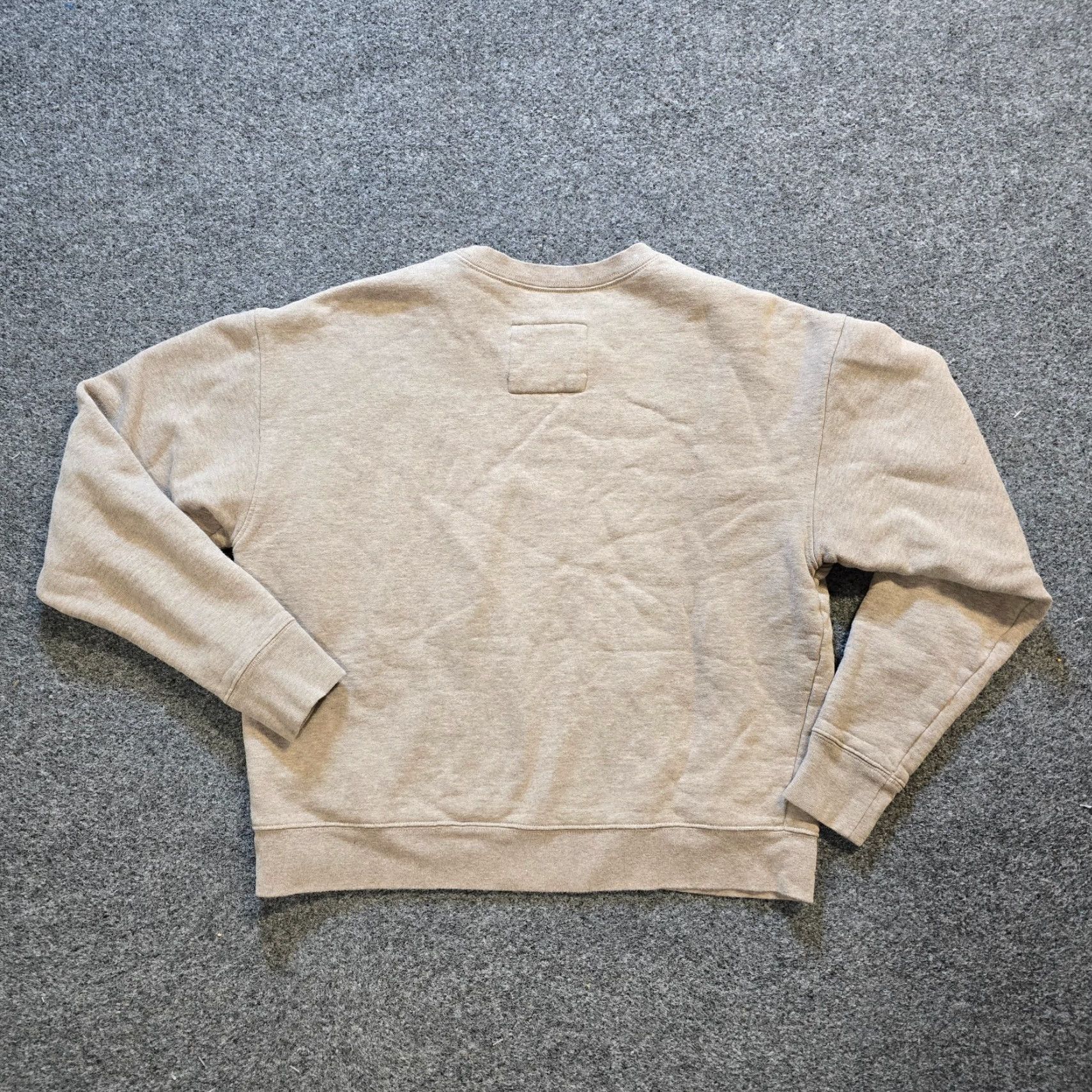 Girlfriend Collective Girlfriend Collective Sweatshirt Womens Size S Tan Crew Neck Lounge Casual Beige Cotton Blended Fabric Long Sleeve Pullover Regular Size S / US 4 / IT 40 - 7 Thumbnail