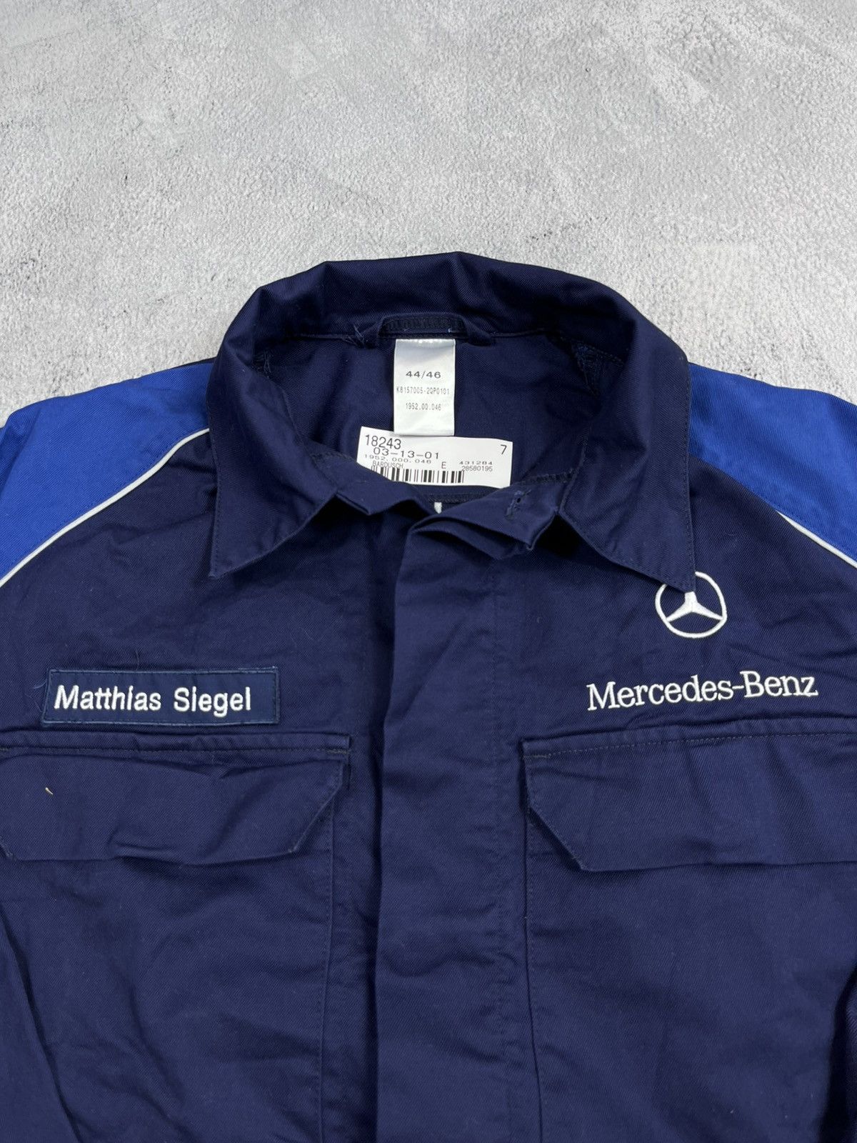 Mercedes-Benz Vintage Y2K Mercedes Benz racing F1 light jacket workwear S Size US S / EU 44-46 / 1 - 12 Thumbnail