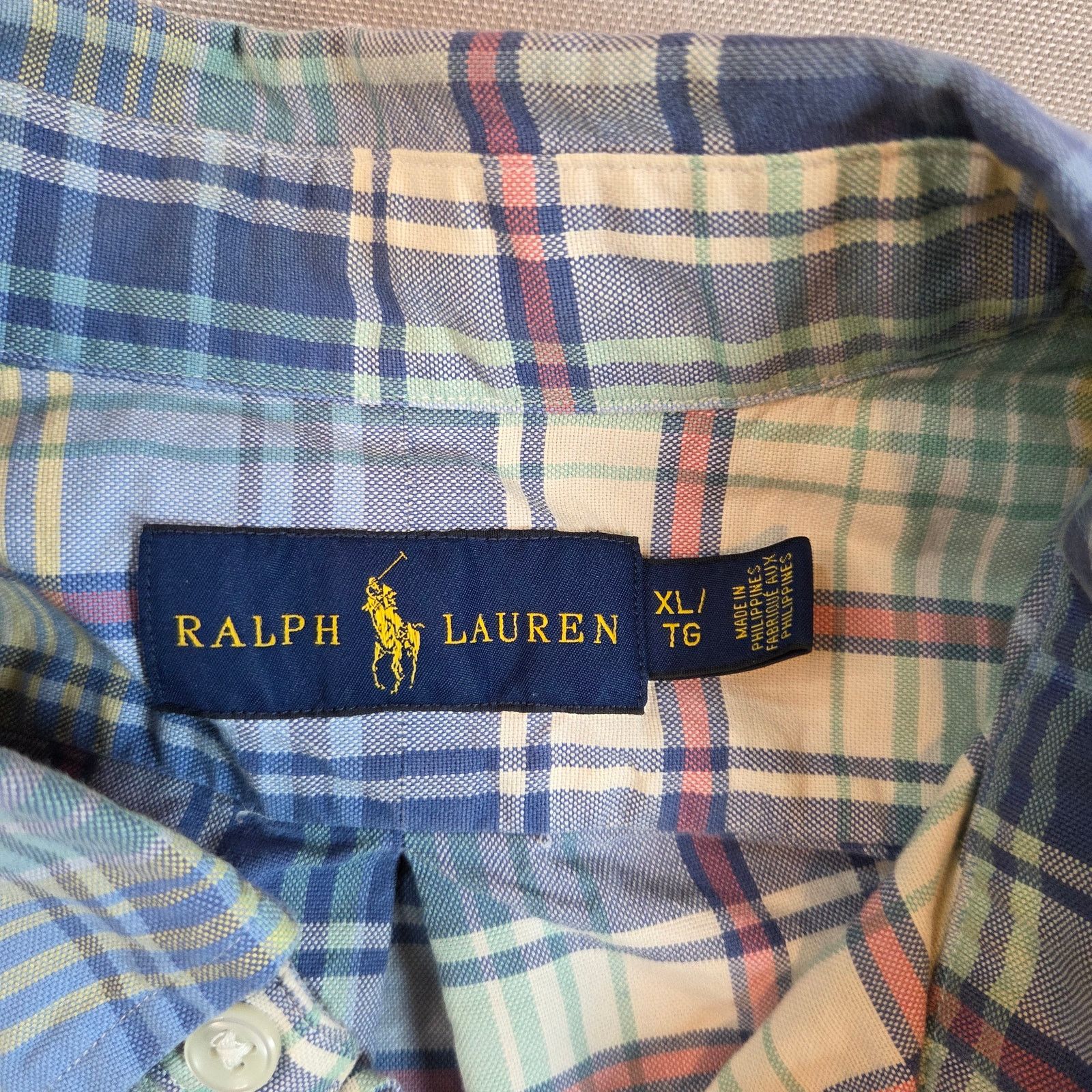 Ralph Lauren Ralph Lauren Plaid Classic Fit Shirt XL Pony Logo Size US XL / EU 56 / 4 - 3 Thumbnail