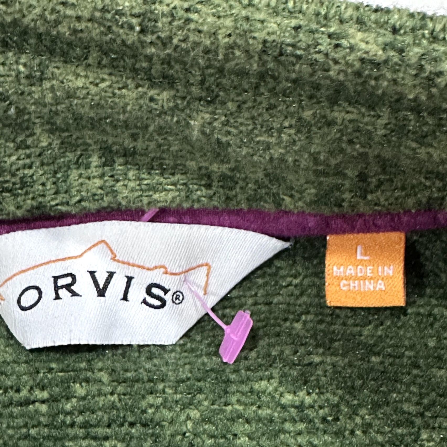 Orvis Orvis Jacket Womens L Green Full Zip Pockets Outdoor Gorpcore Hiking Size L / US 10 / IT 46 - 2 Thumbnail