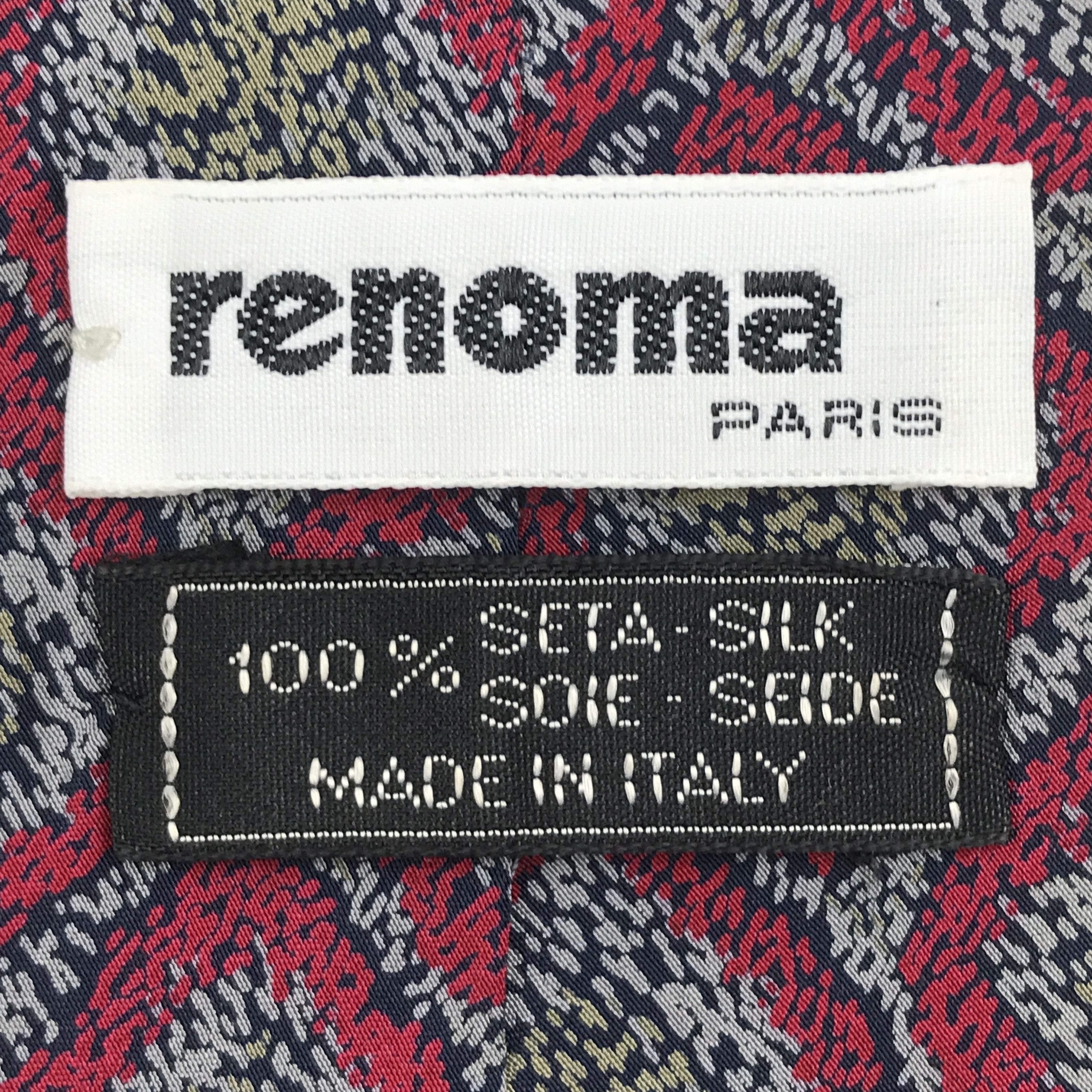 Renoma × Vintage Vintage Renoma Paris Silk Necktie Size ONE SIZE - 6 Thumbnail