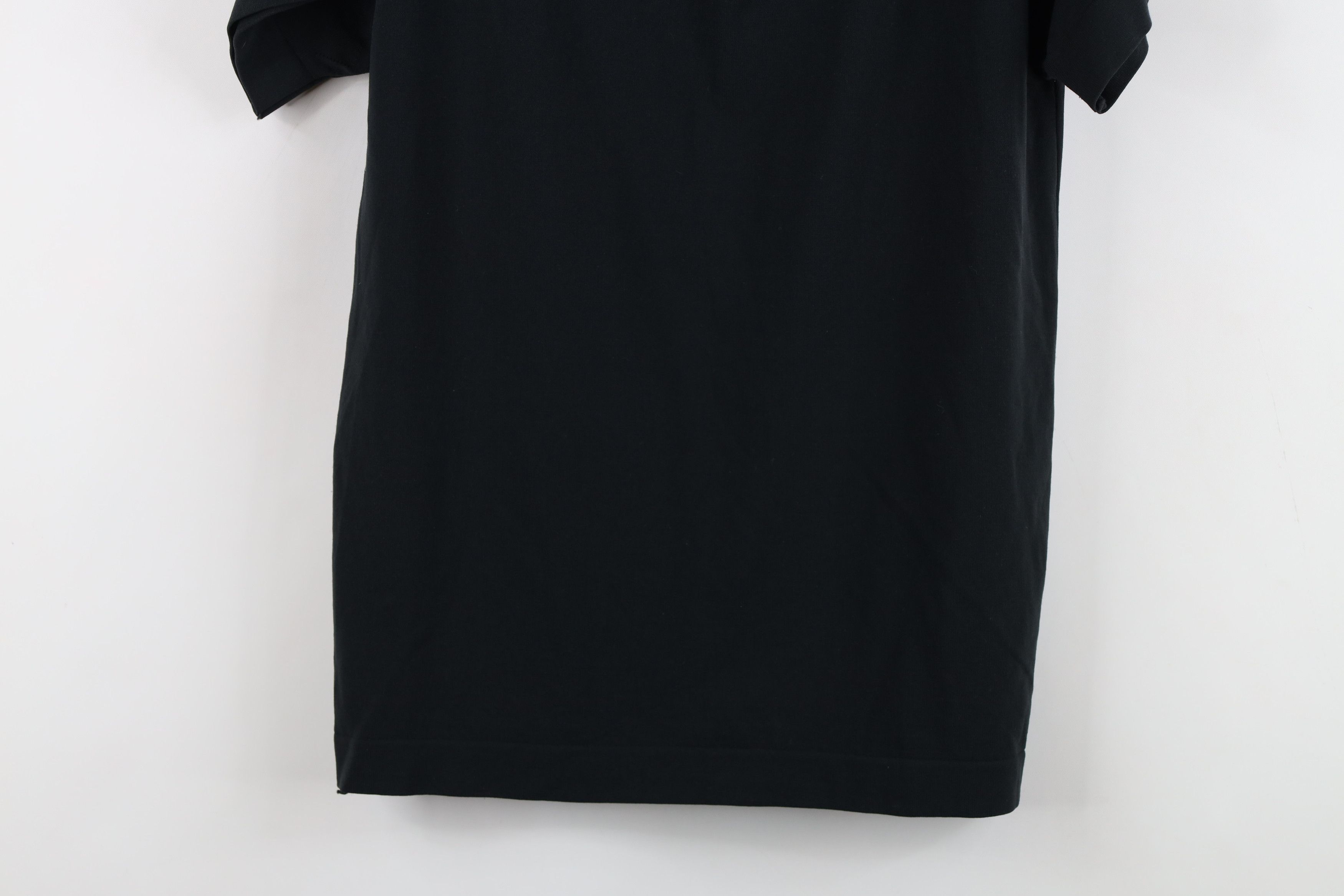 Vintage Vintage 50s 60 Ban Lon Faded Back Zip Knit T-Shirt Black USA Size S / US 4 / IT 40 - 11 Thumbnail