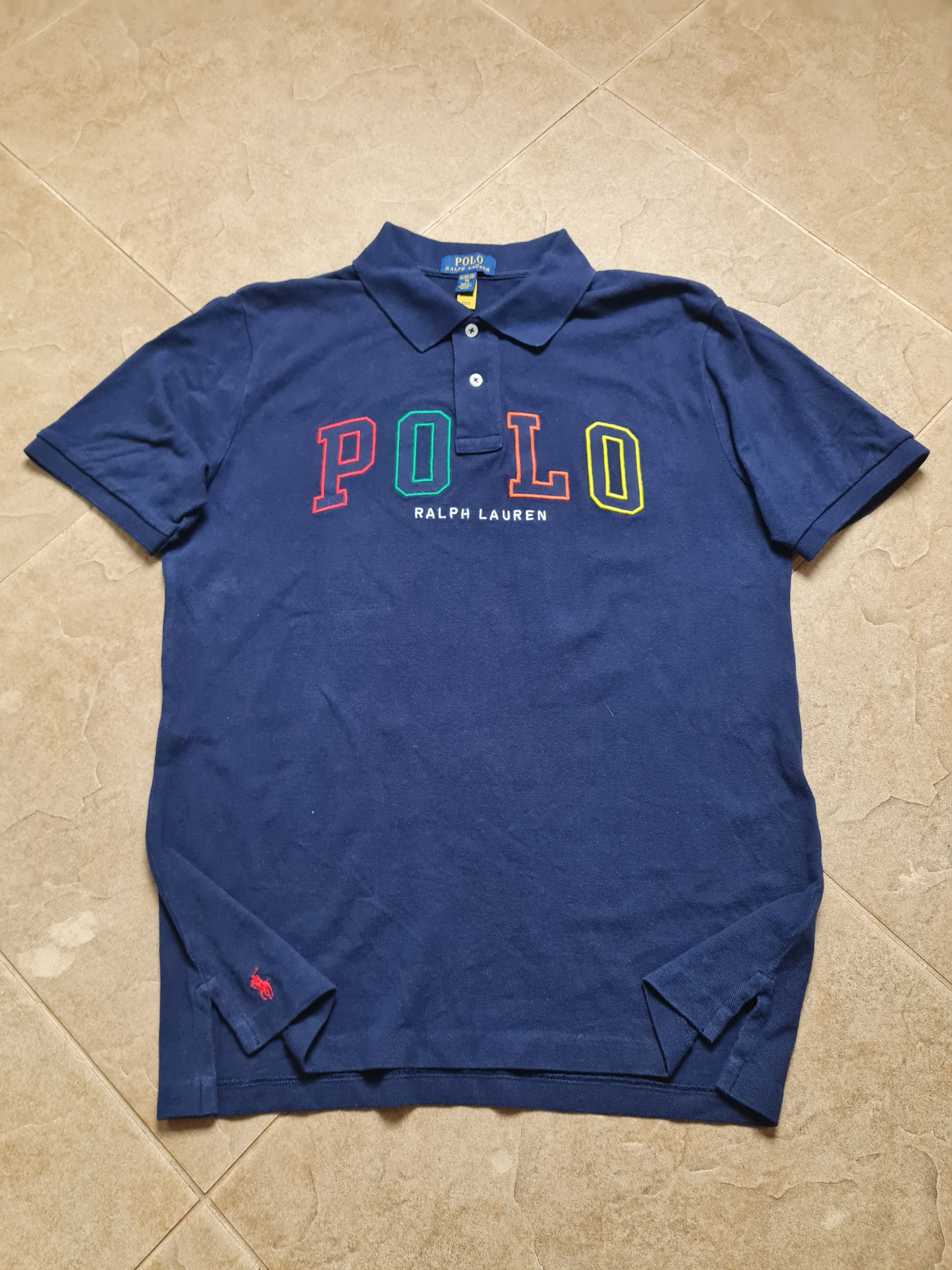 Polo Ralph Lauren Vintage Polo Ralph Lauren Navy Blue Polo Shirt Men’s S Size US S / EU 44-46 / 1 - 7 Thumbnail